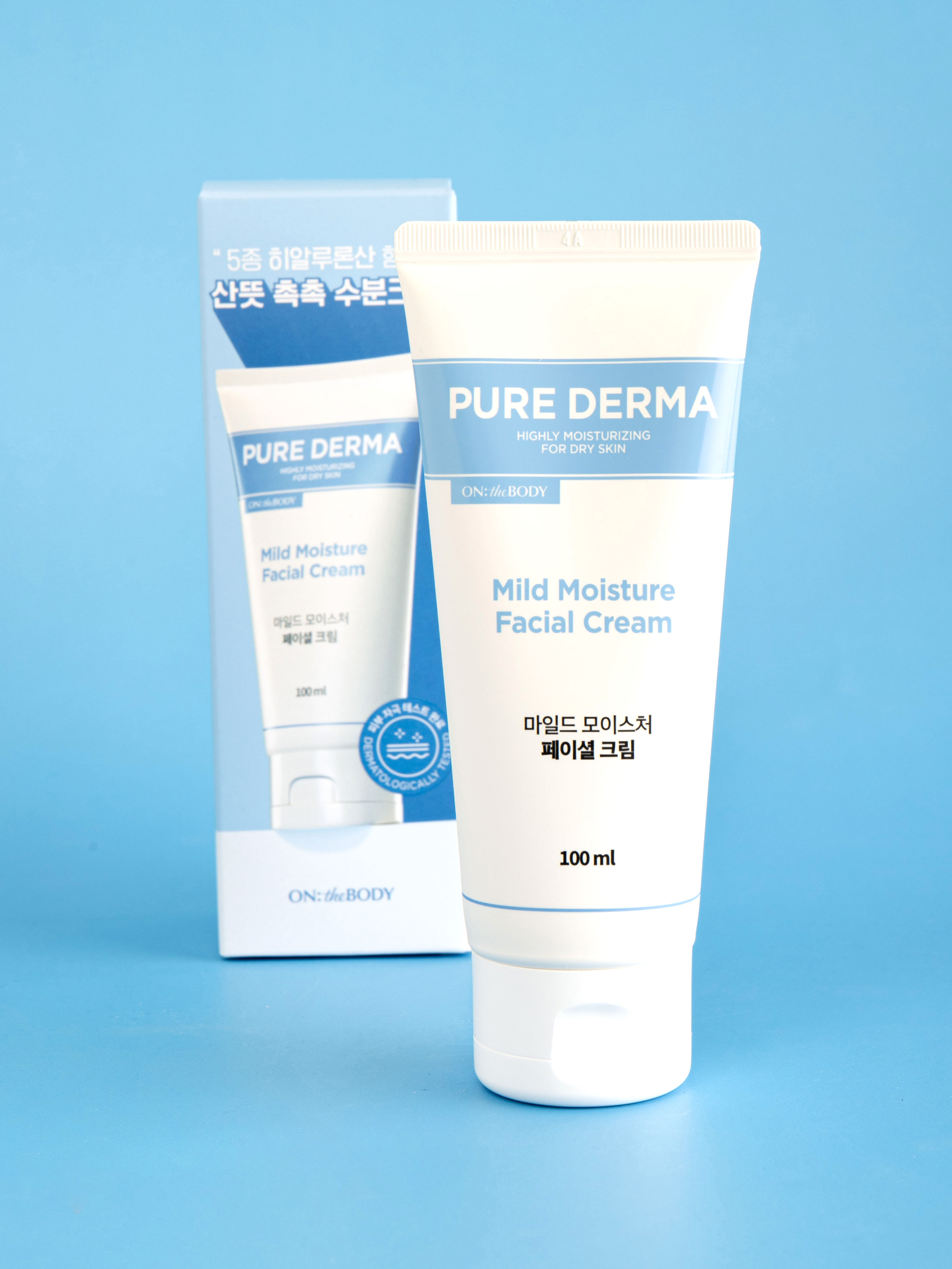 On the Body Pure Derma Mild Moisture Facial Cream 100 ml