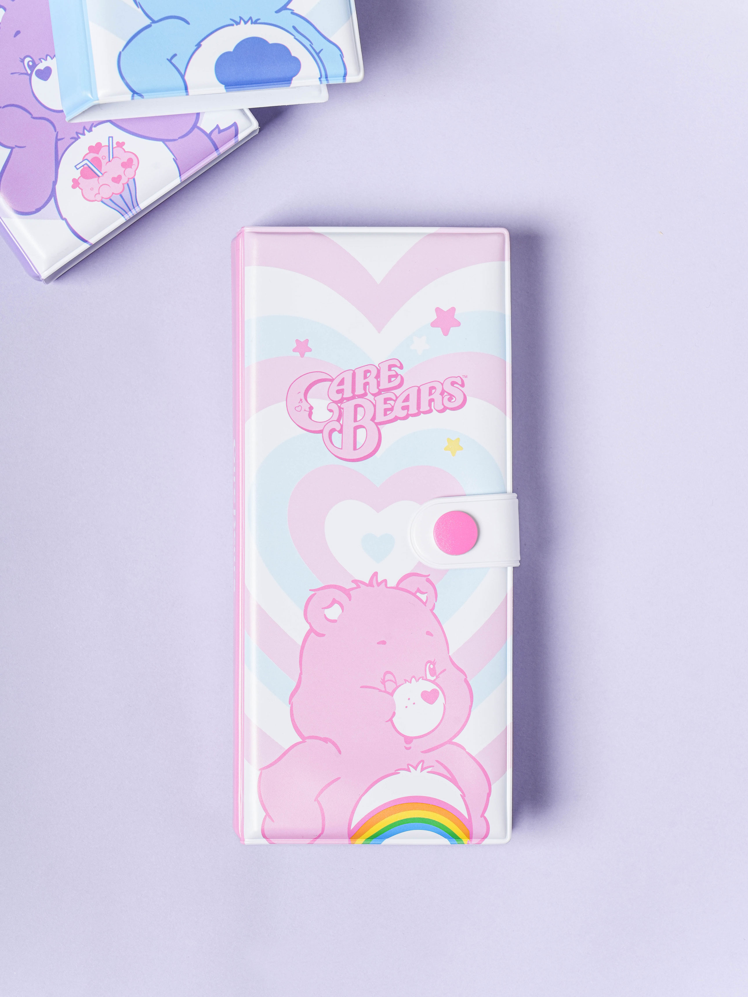 Polkku Care Bears four-shot photo album, 20 sheets, 40 pockets