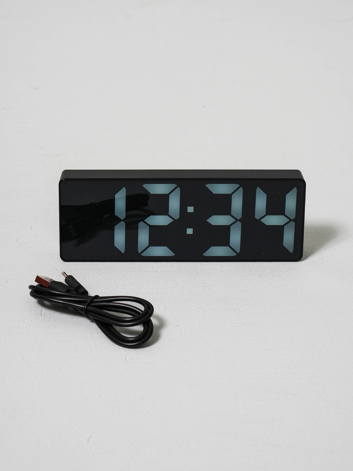 LED digital clock charging & battery type