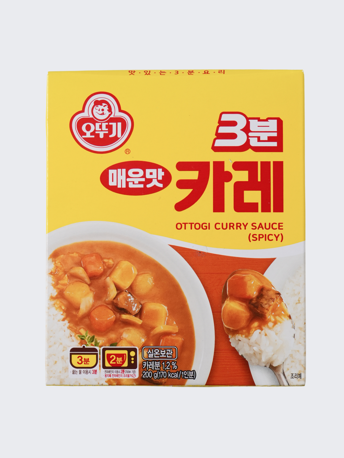 Ottogi 3-minute curry spicy 200 g