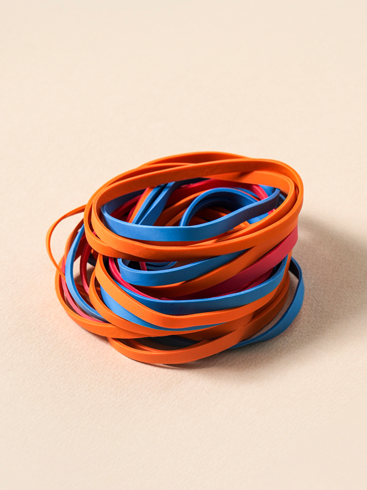 Colored elastic band 5 mm