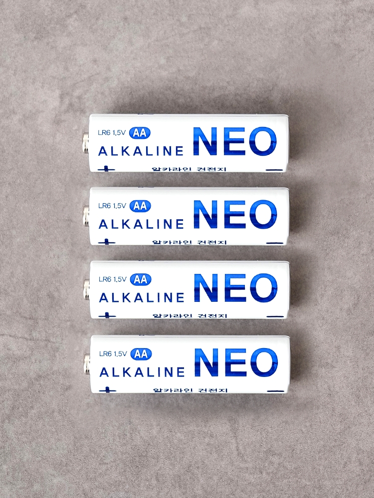 Neocell alkaline batteries LR6 AA 4 pieces