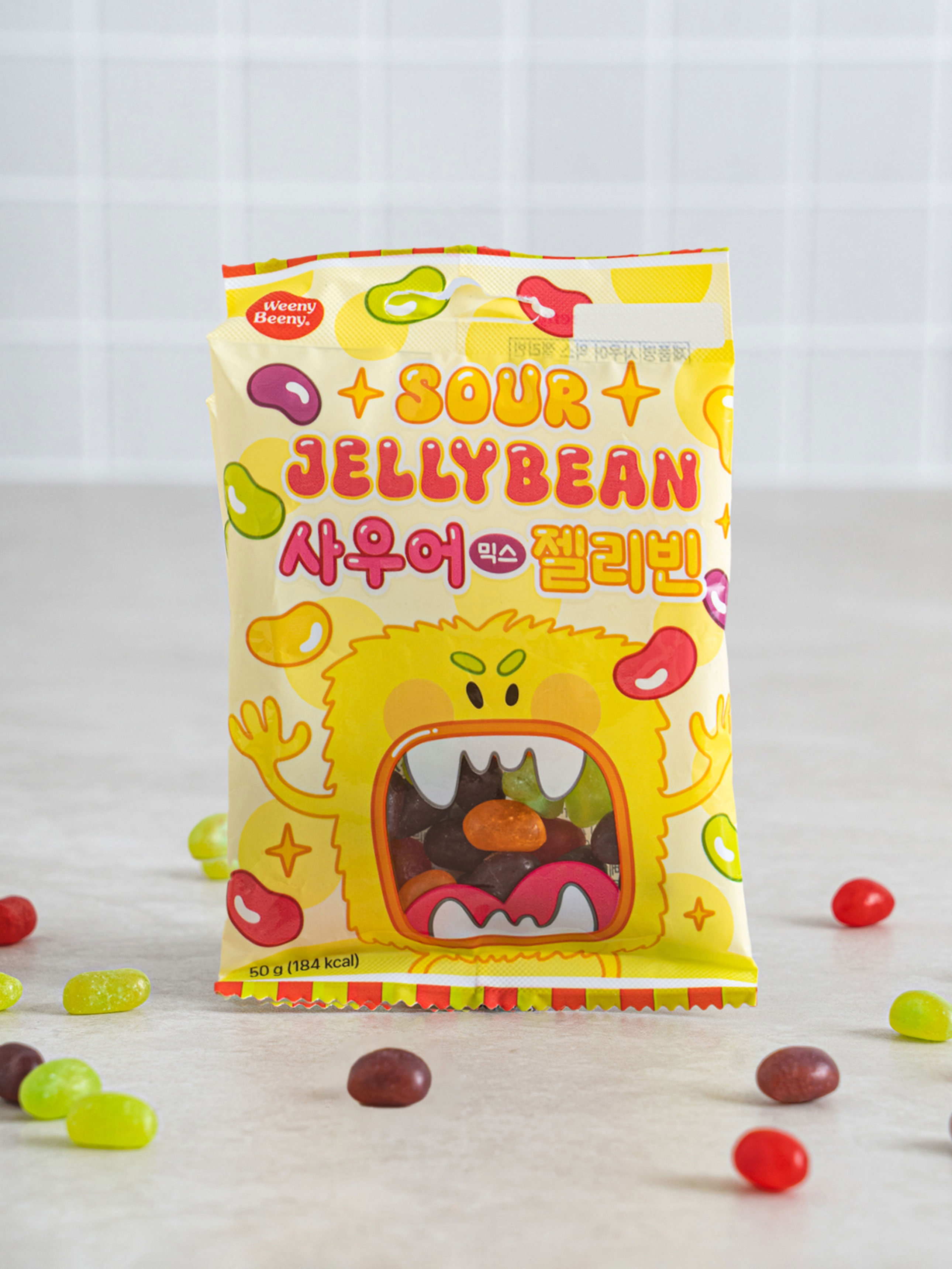 50 g sour mix jelly beans