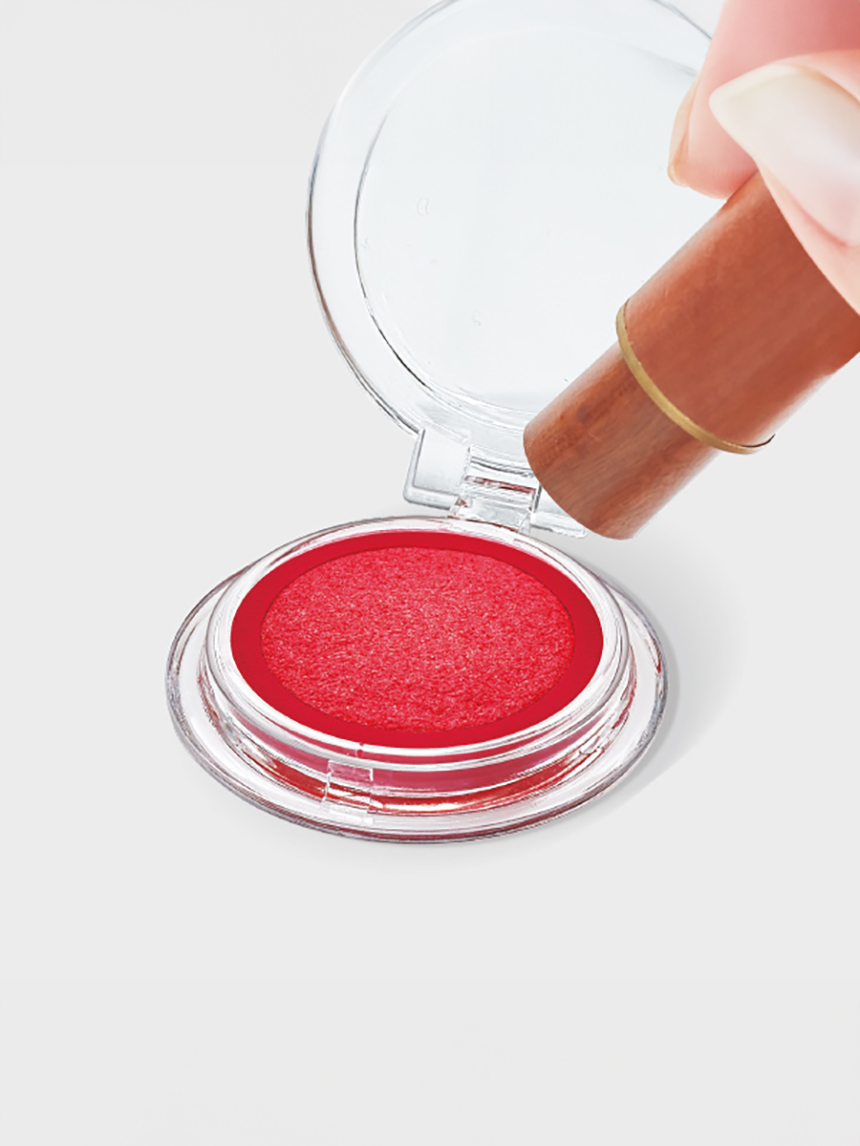 Acrylic round ink (red)