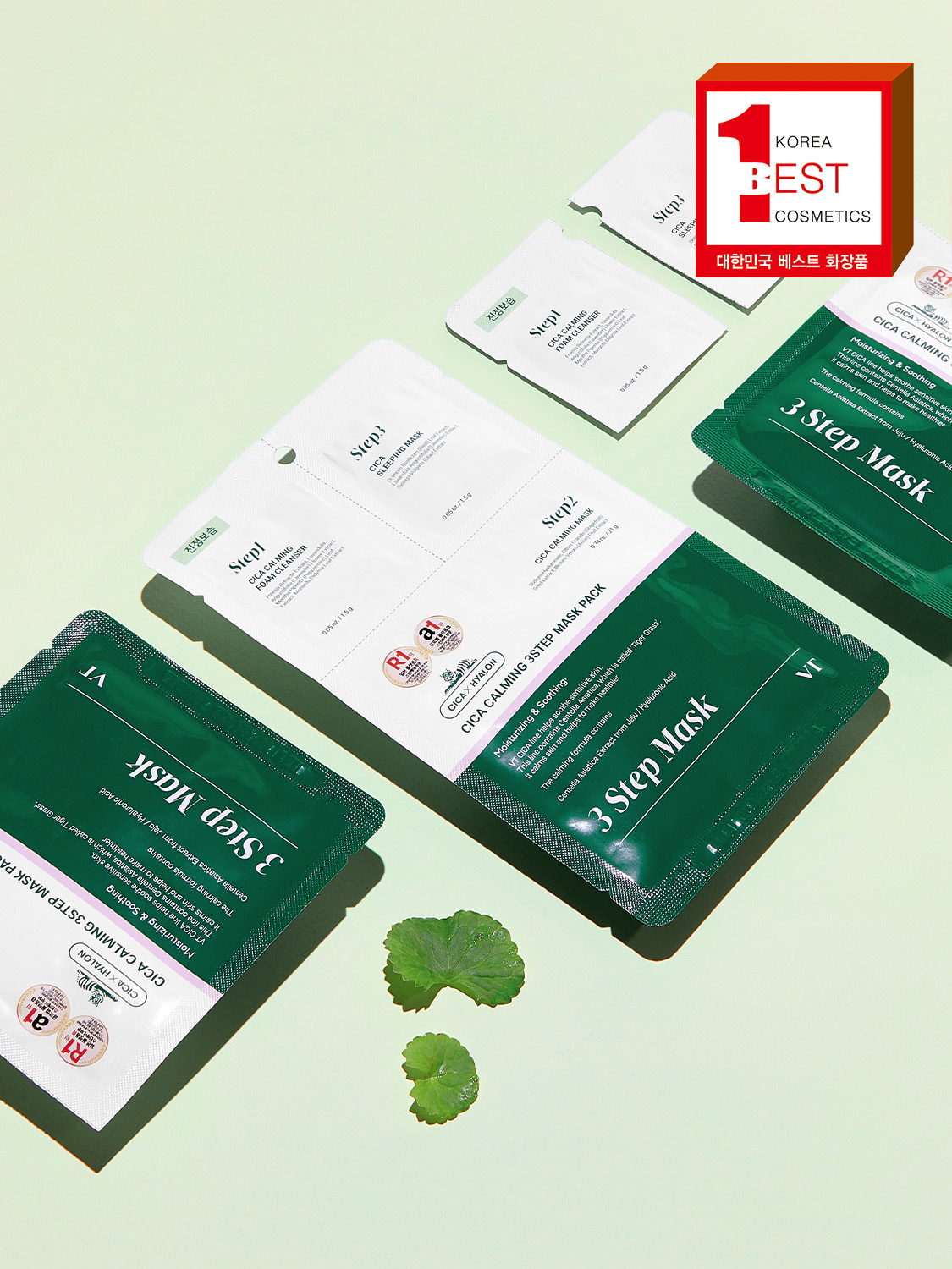 VT Cica Calming 3 Step Mask Pack