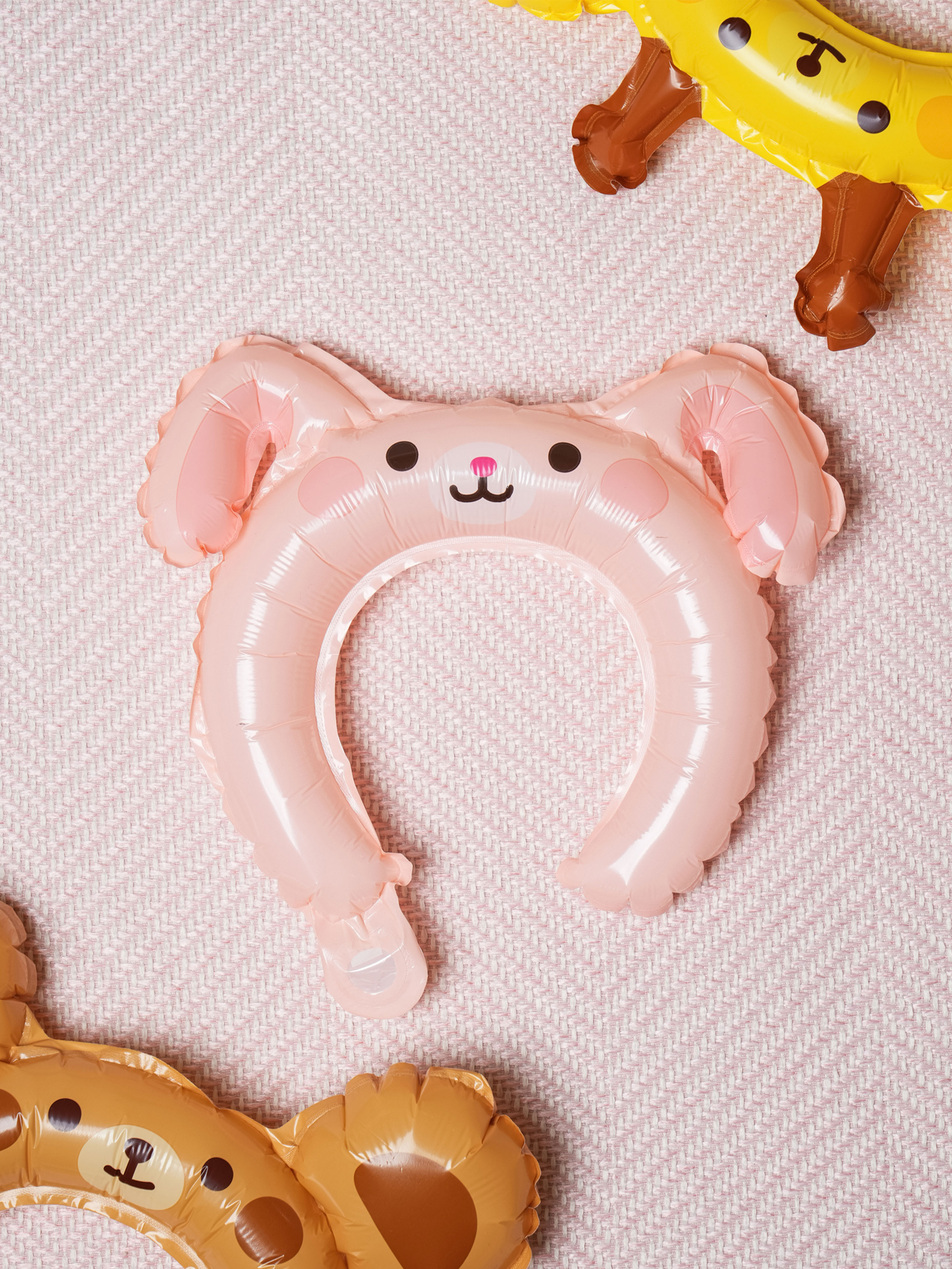 3 animal balloon headbands