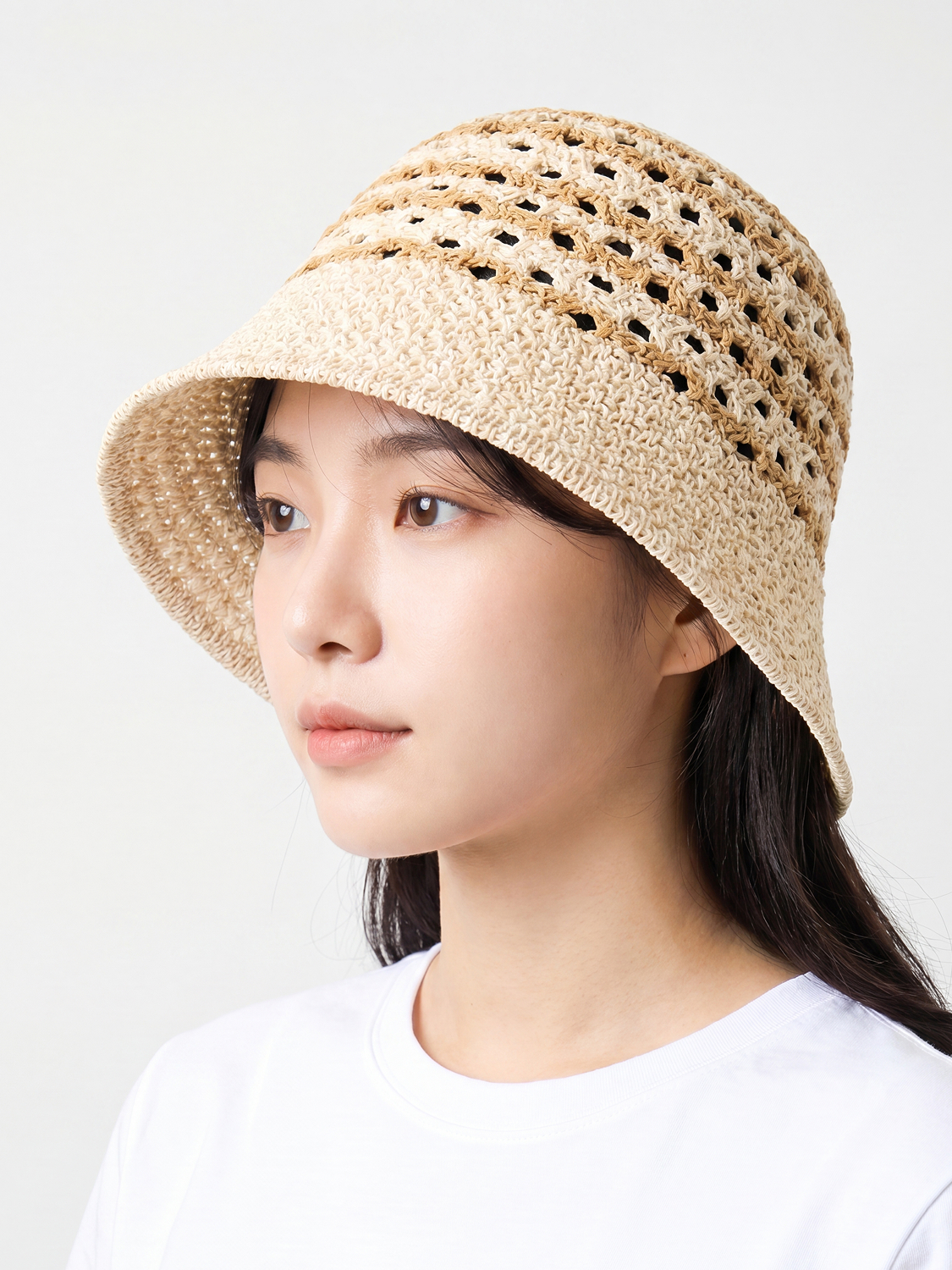 Pattern woven bungeoji hat