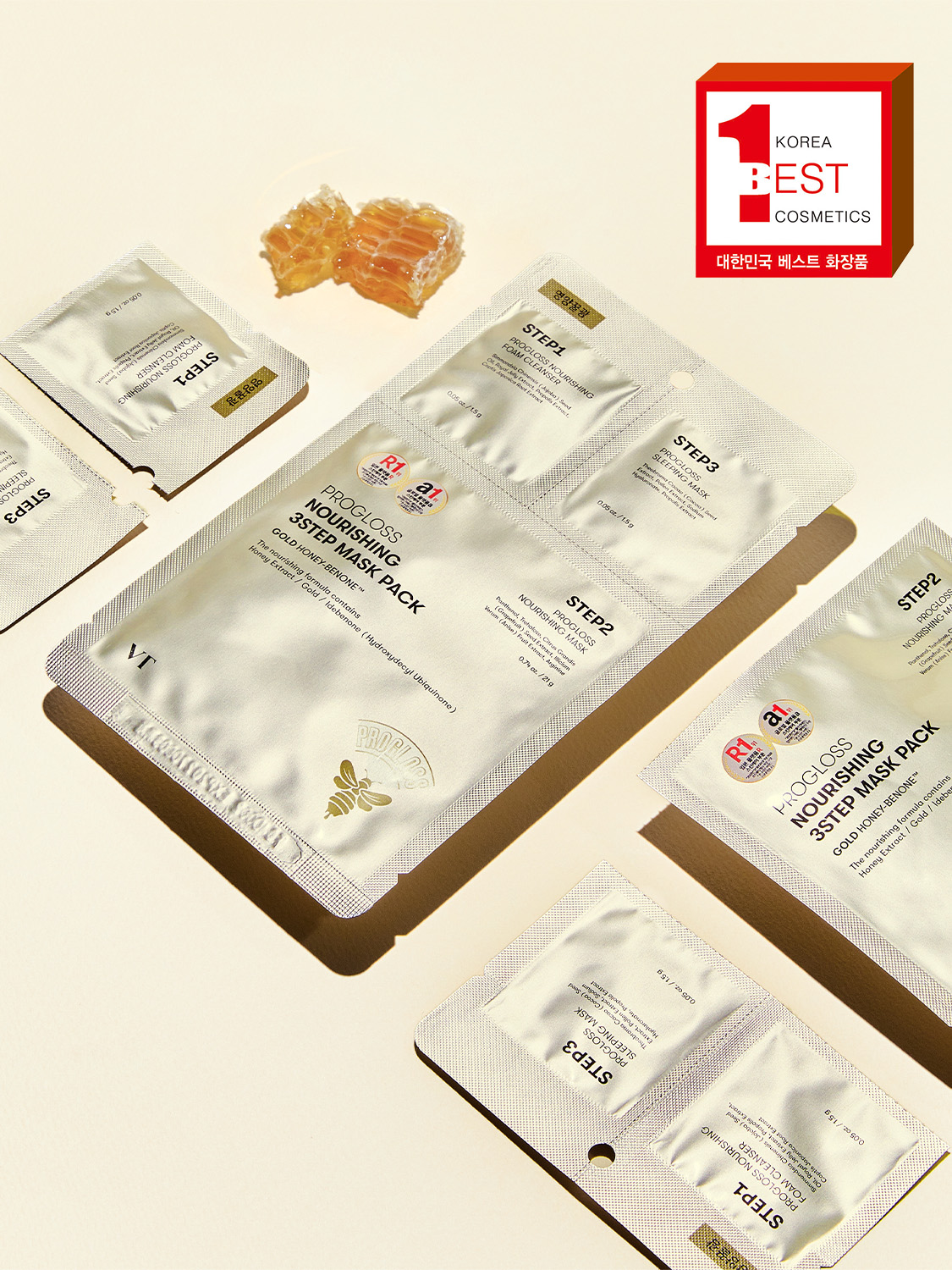 VT Progress Nourishing 3 Step Mask Pack