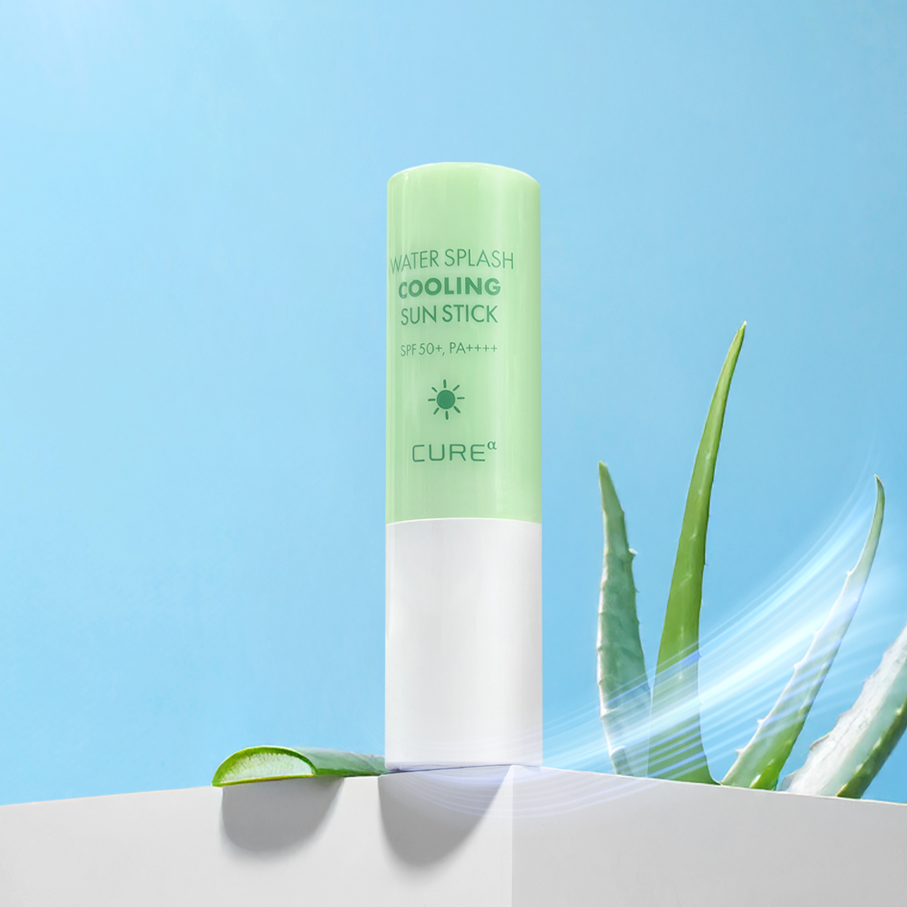 Kim Jeong-moon Aloe Cure Alpha Water Splash Cooling Sun Stick 11 g