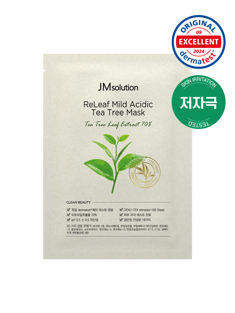 JM Solution Relief Mildly Acidic Tea Tree Mask Pack