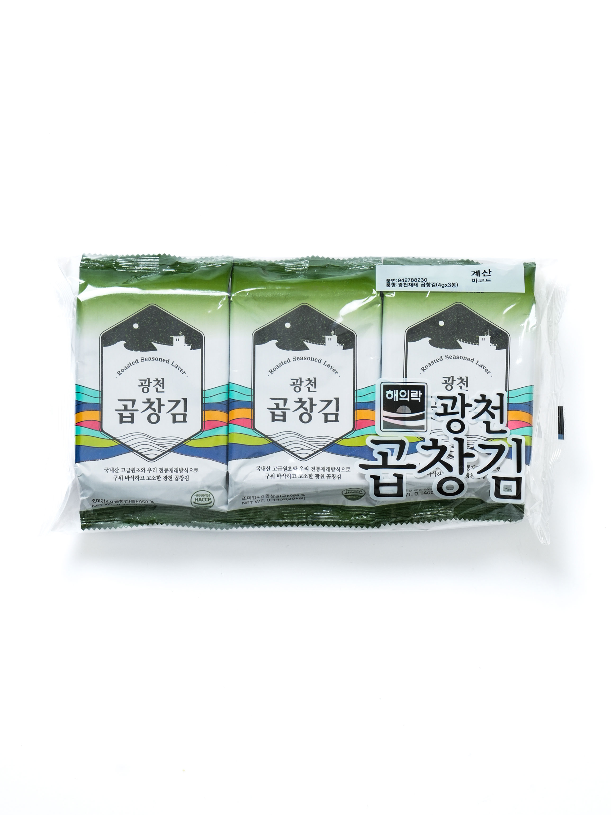 Gwangcheon traditional tripe seaweed 4 g