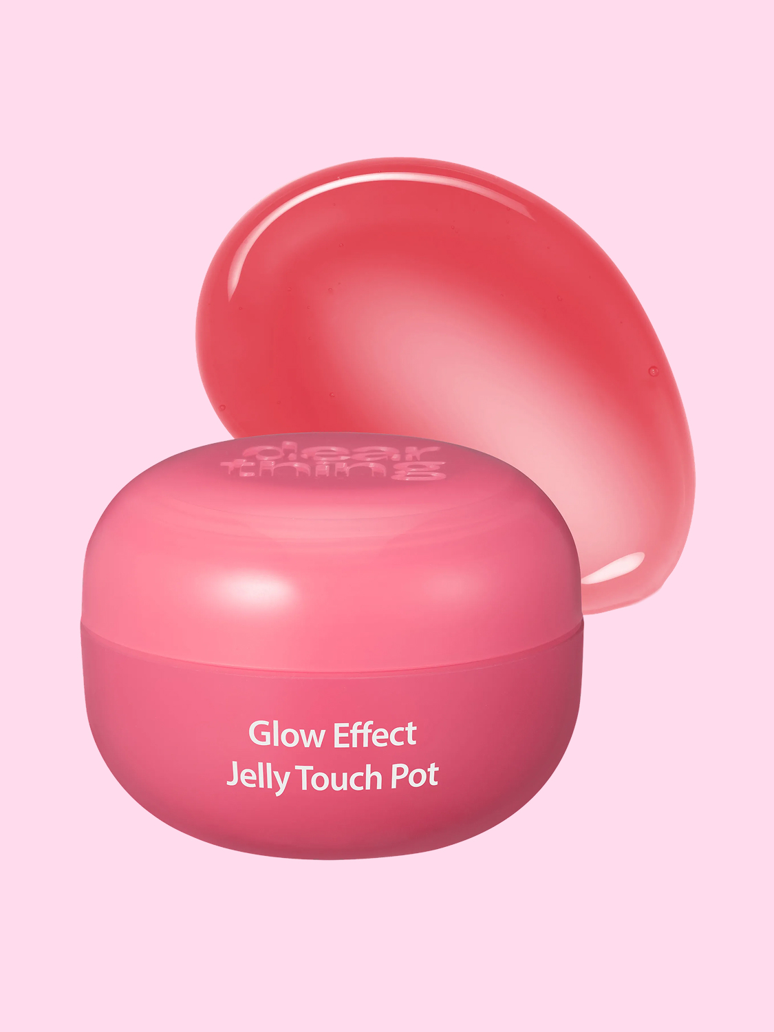 [02 Berry Sugar] Milk Touch Dear Thing Glow Effect Jelly Touch Pot