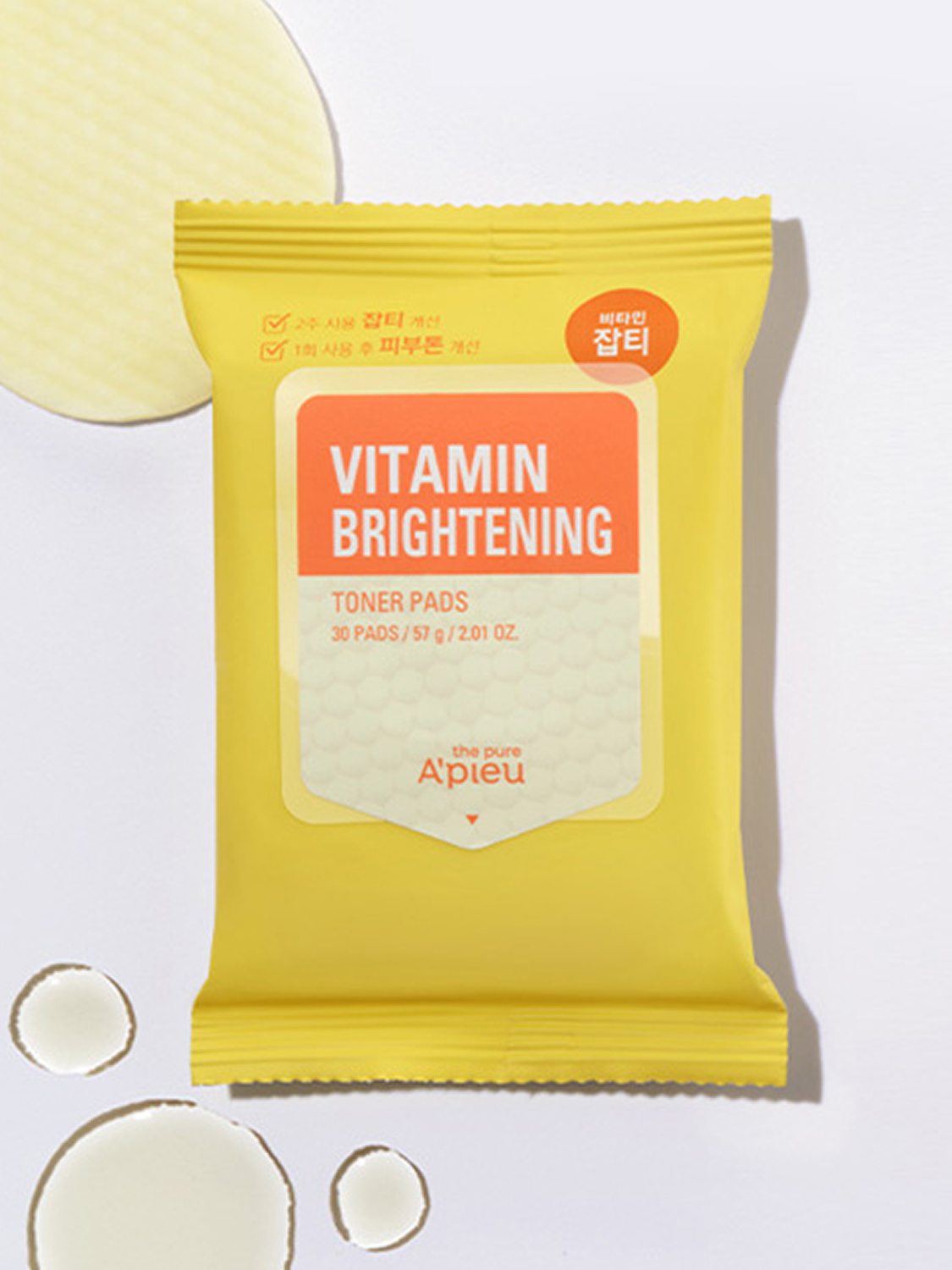 APIEU The Pure Vitamin Blemish Pad (57g/30 sheets)