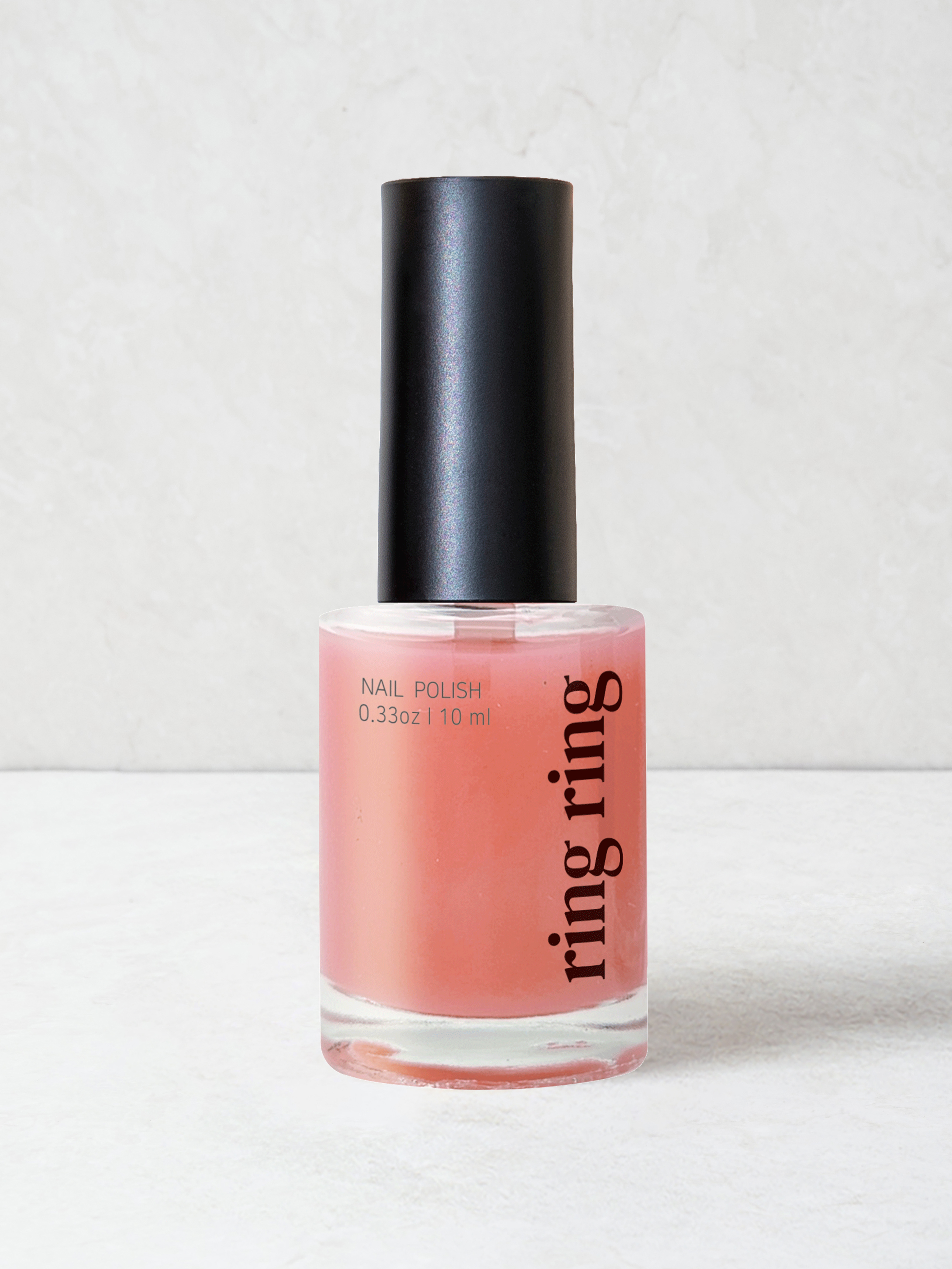 Ringling solid nail 10 ml pink transparent