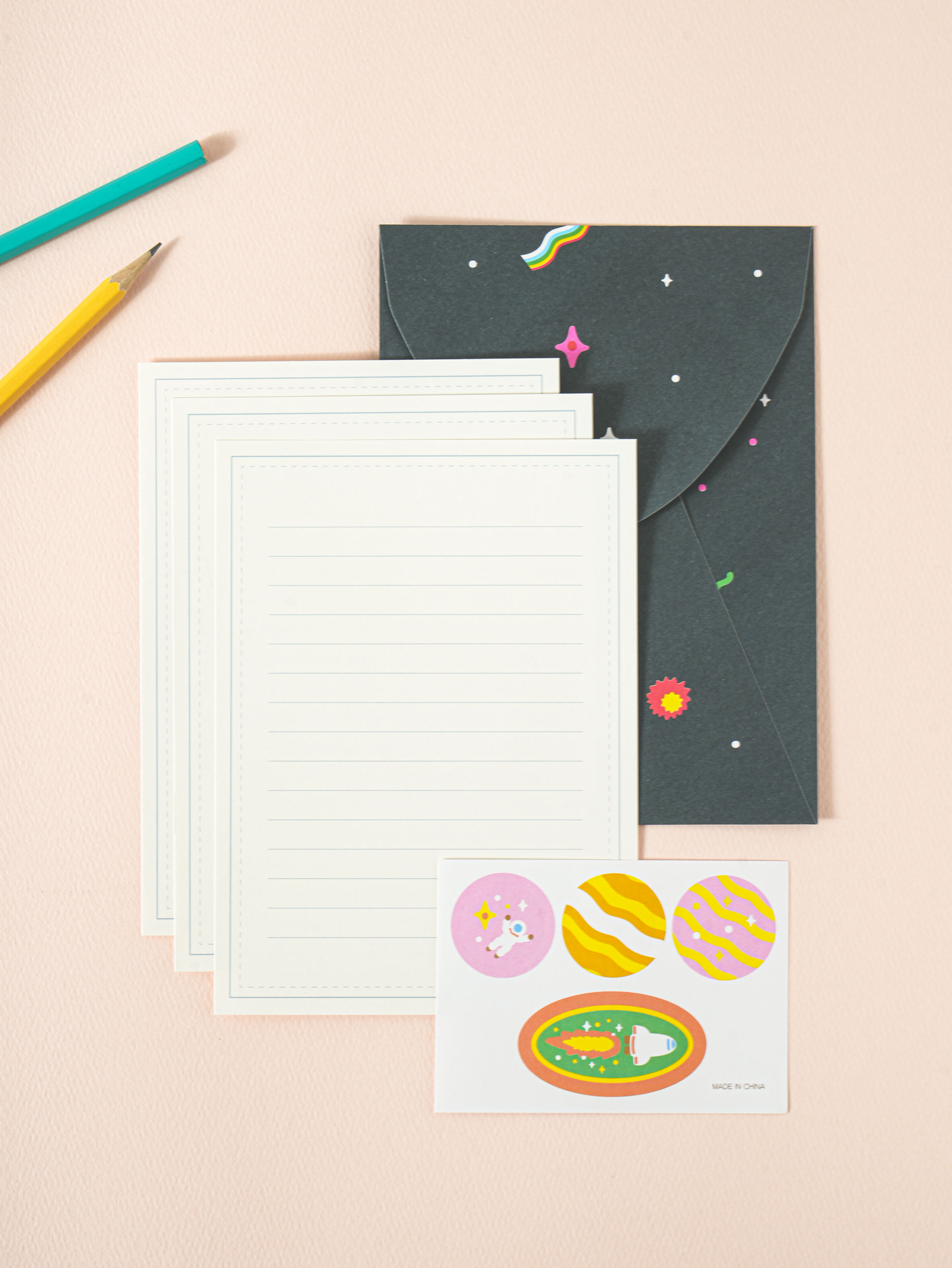 4-piece large envelope letter set