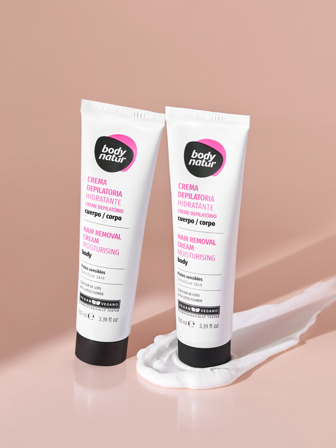 바디네이처 모이스쳐라이징 바디 위드 로터스 플라워 제모크림 100 ml