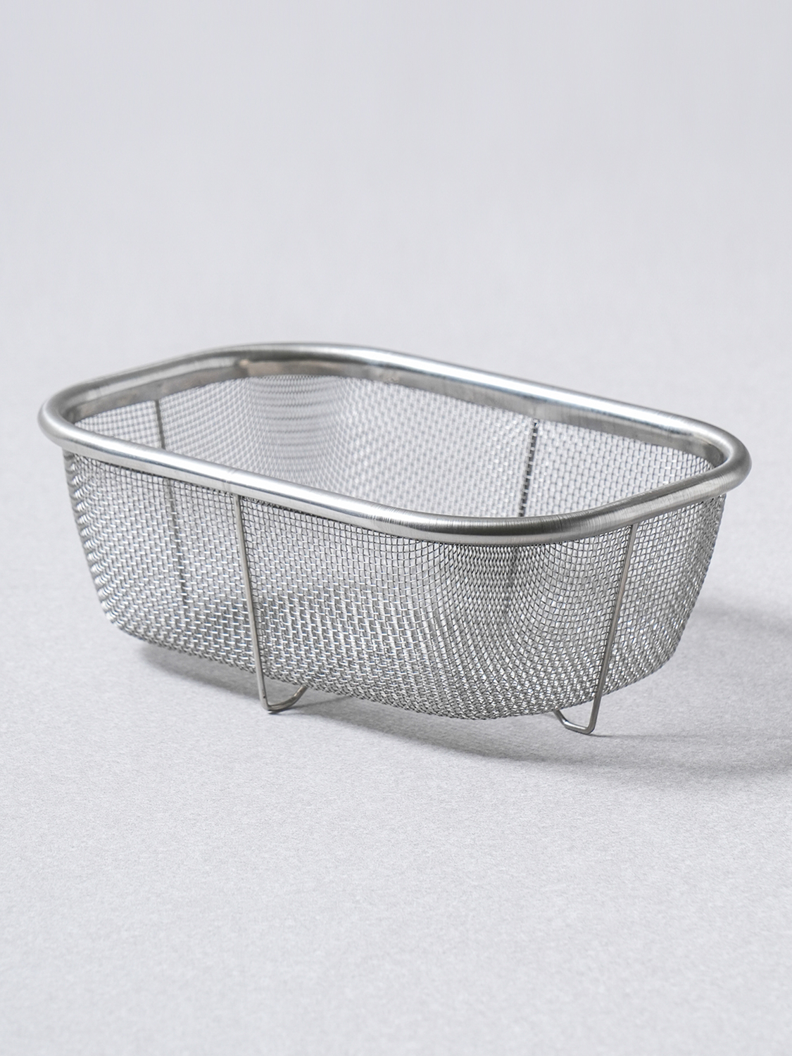 Stainless steel rectangular tray (approx. 15*10 cm)
