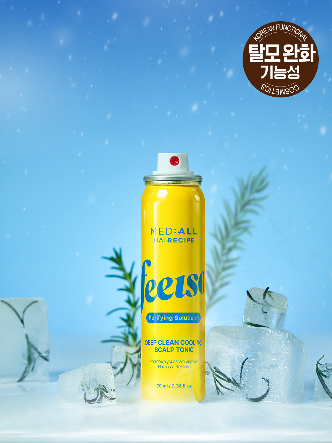 Medior Hair Recipe Deep Clean Cooling Scalp Tonic 70 ml