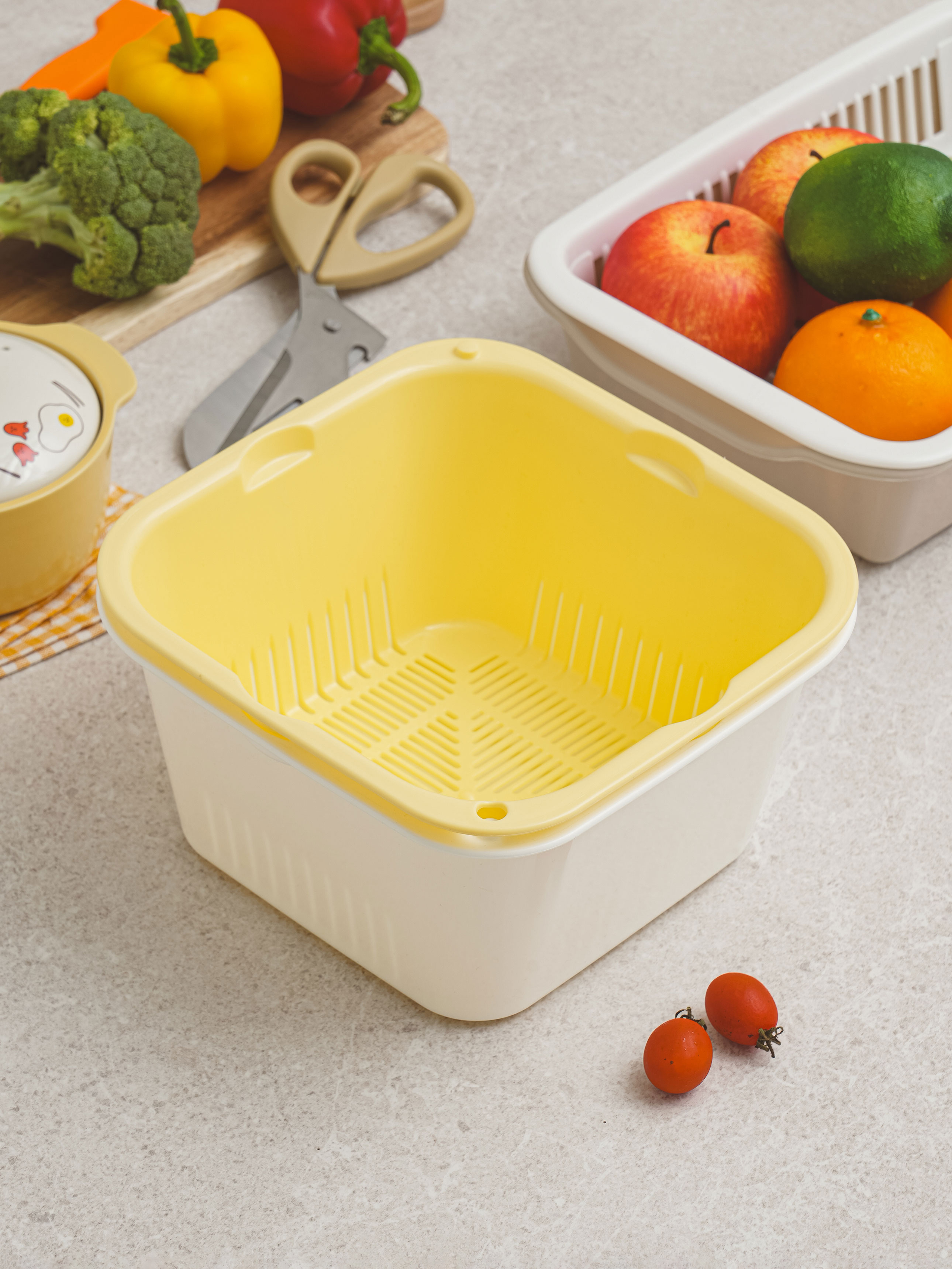 square double tray
