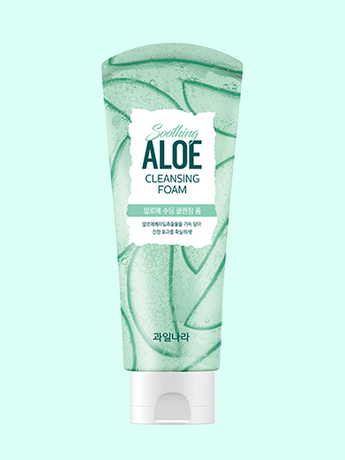 Kwailnara Vibrant Aloe Soothing Cleansing Foam 130g