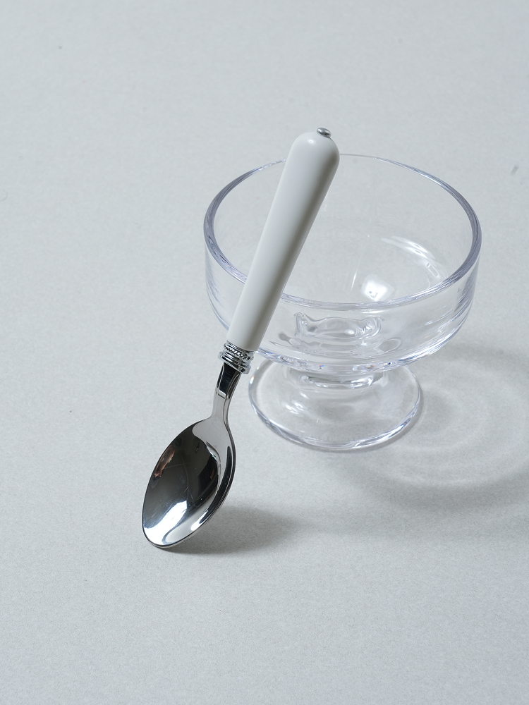 Antique handle dessert spoon 16 cm