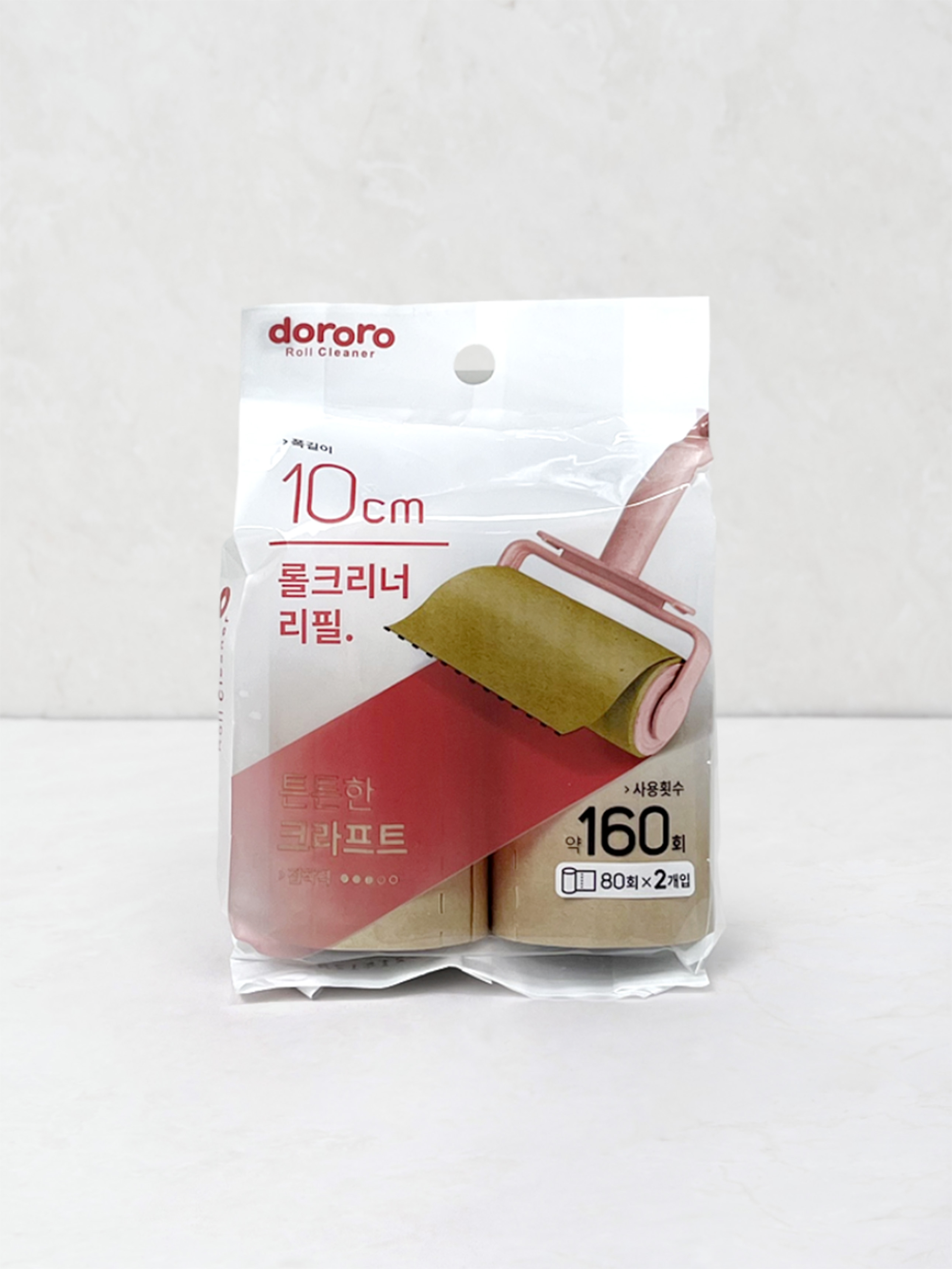 Kraft roll cleaner refill 10cm 2 packs
