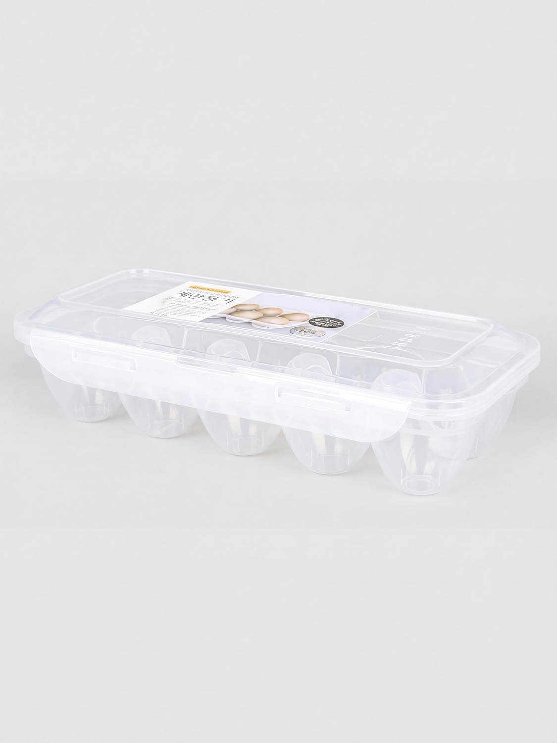 10 clear egg containers