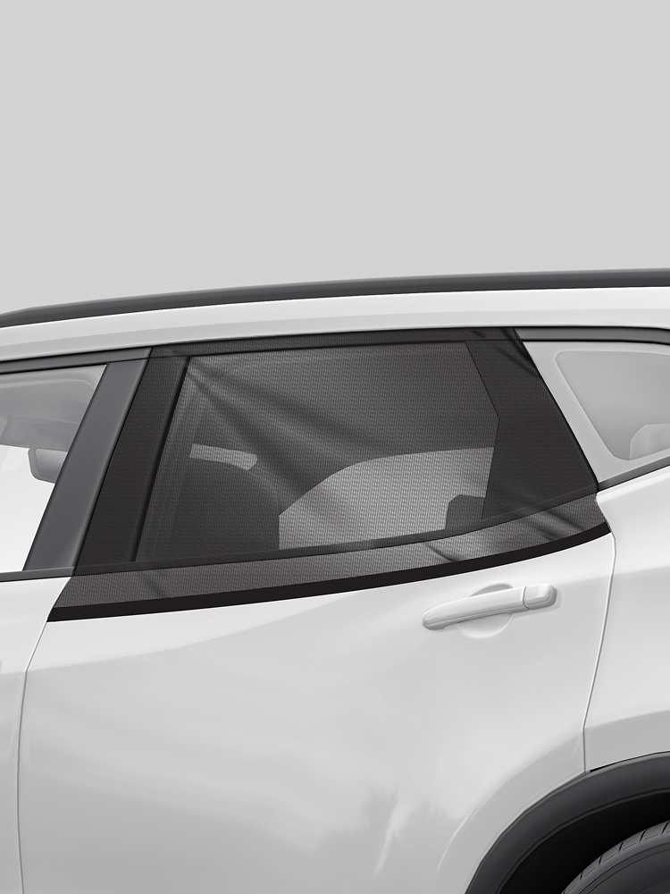 2 pieces of car screen insect screen for 2nd row windows