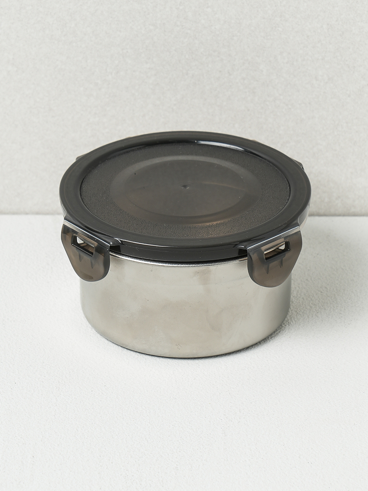Stainless steel round sealed cupboard 310 ml