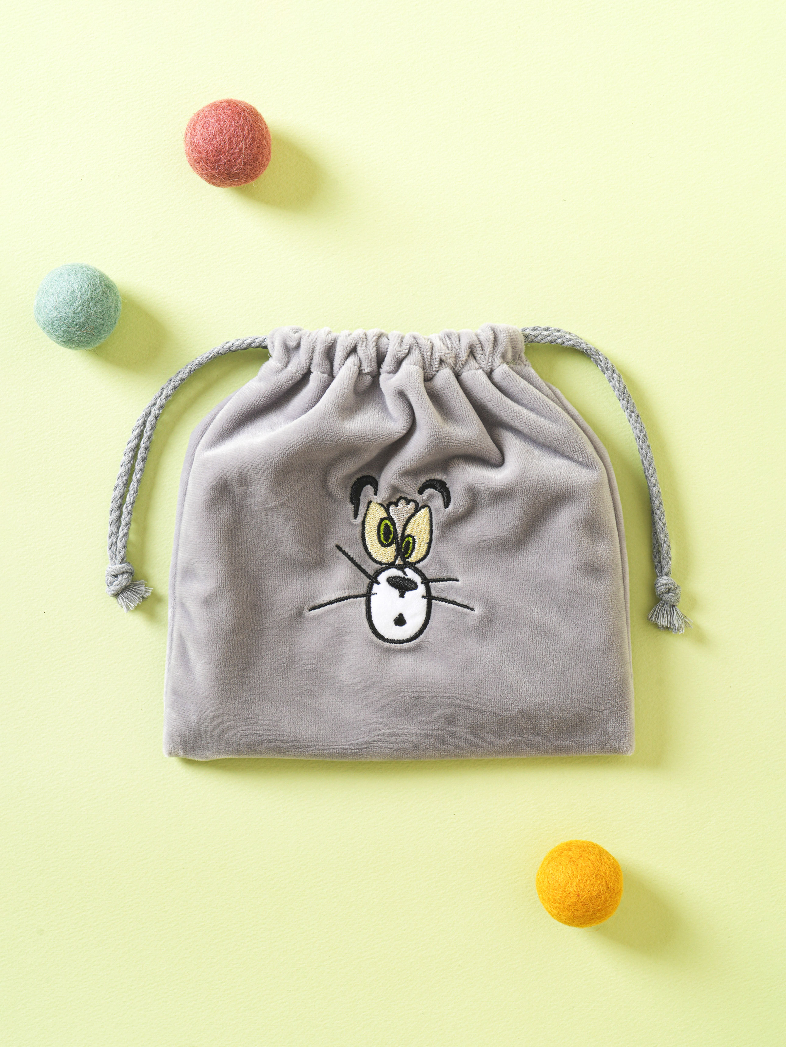 Tom and Jerry String Pouch Tom