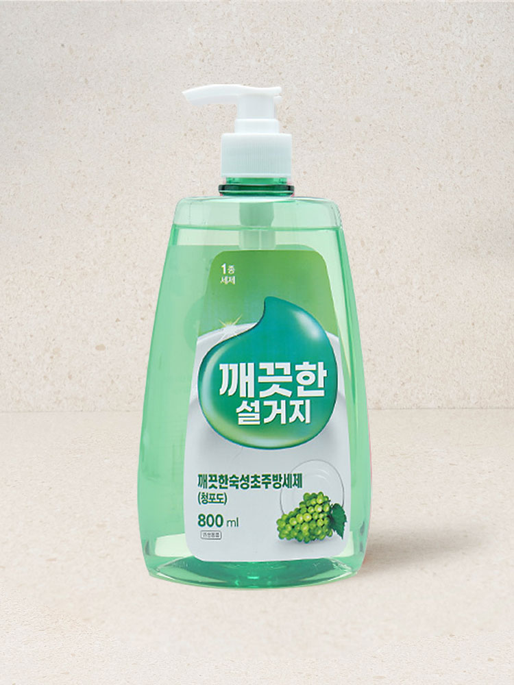 Clean aged vinegar kitchen detergent green grape scent 800ml