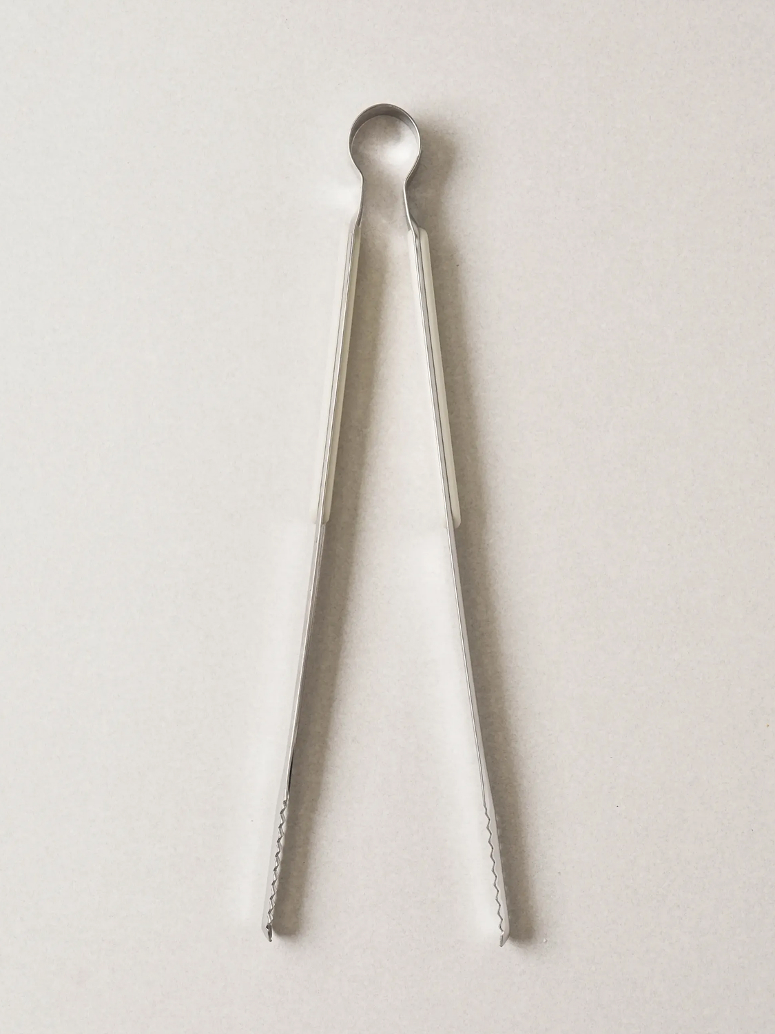 Stainless steel handle tongs 30 cm