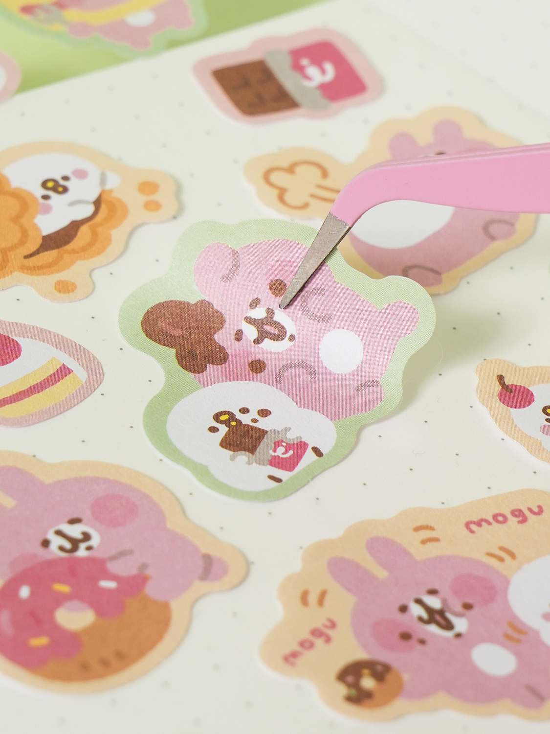 Kanahey's Little Animal Sheet Stickers