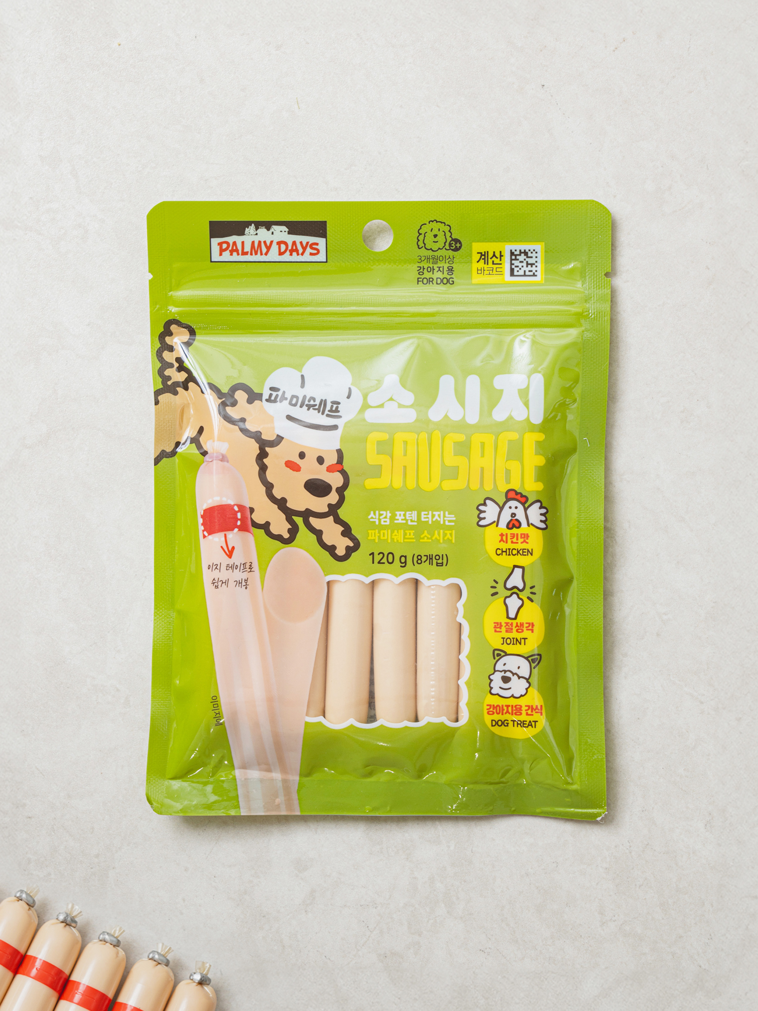 [Pet] Farmi Chef Sausage Chicken Flavor 8 Pieces
