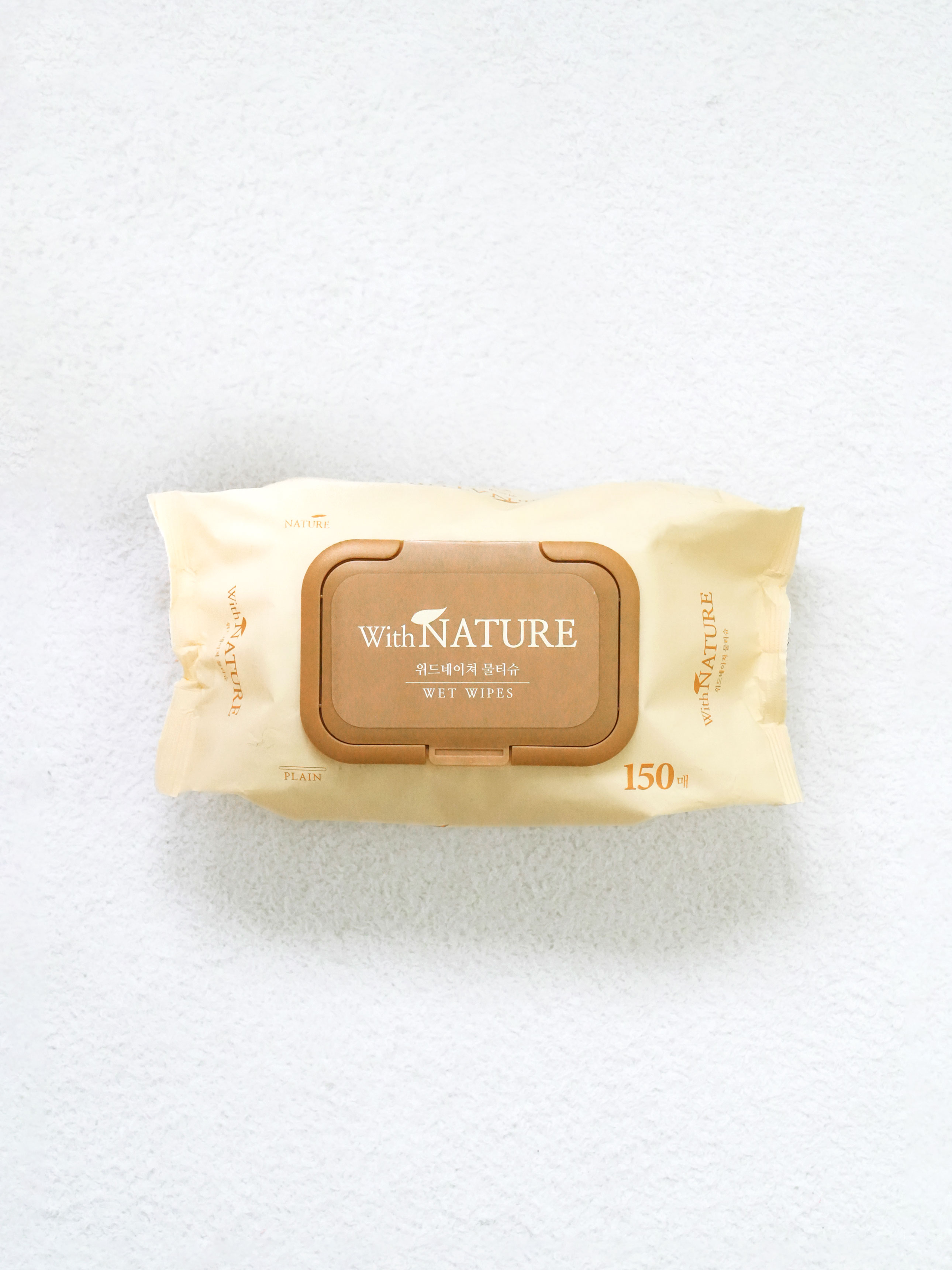 With Nature wet tissue cap type 150 sheets