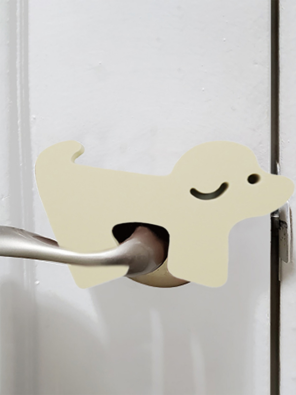 Dog door cushion 2P