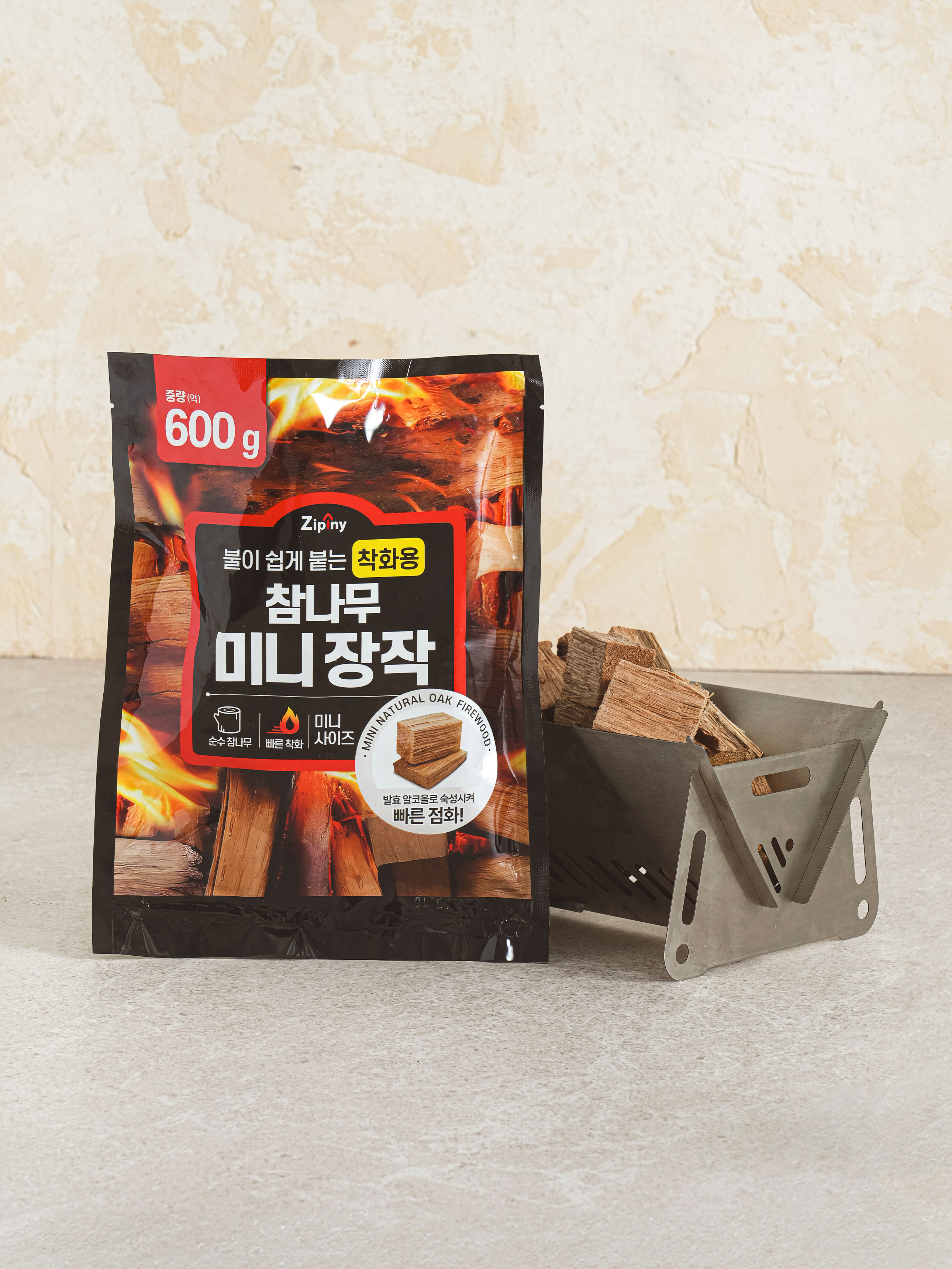 600 g oak smoking mini firewood