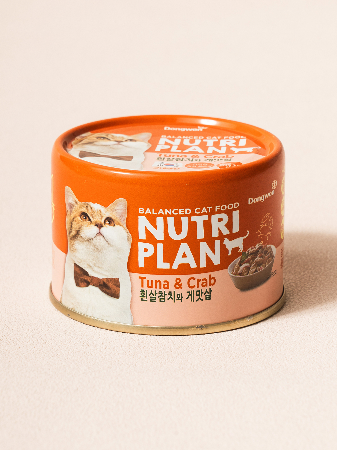[Pet] Dongwon Nutri Plan White Meat Tuna and Crab Meat 160g