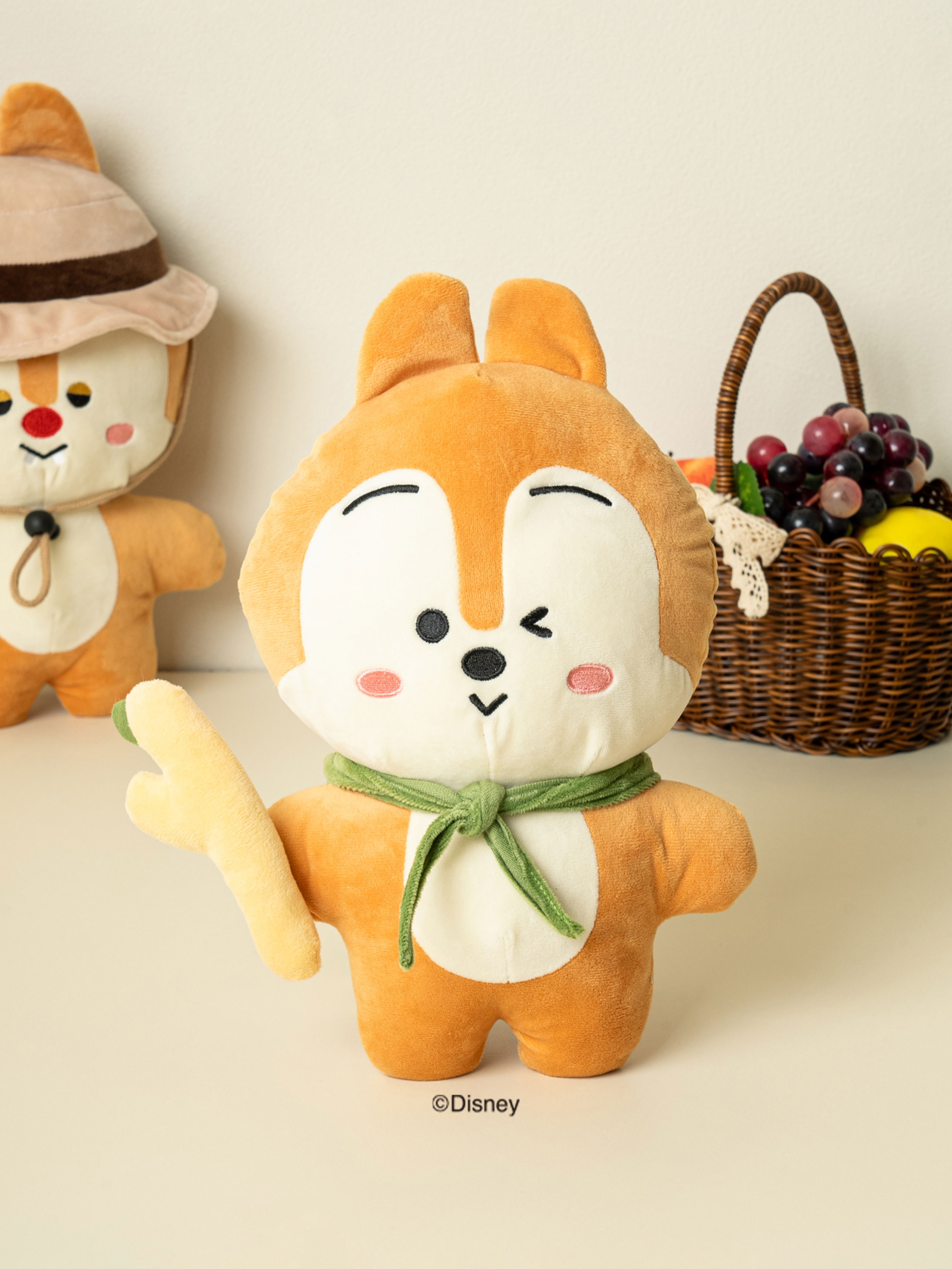 Disney Chip & Dale Camping Theme Standing Doll