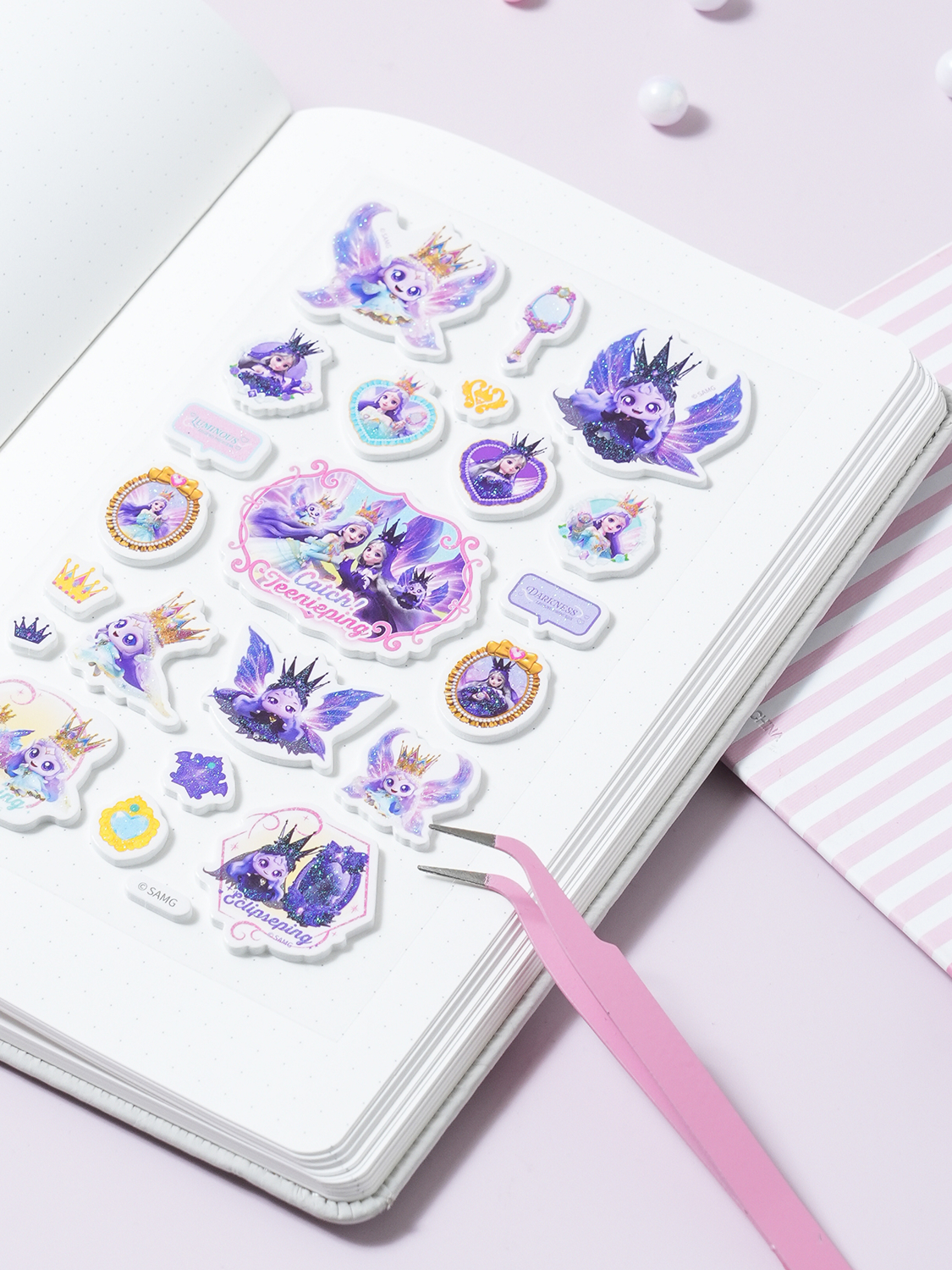 Catch! 1 piece of Tiniping 6 Legend Ping foam stickers