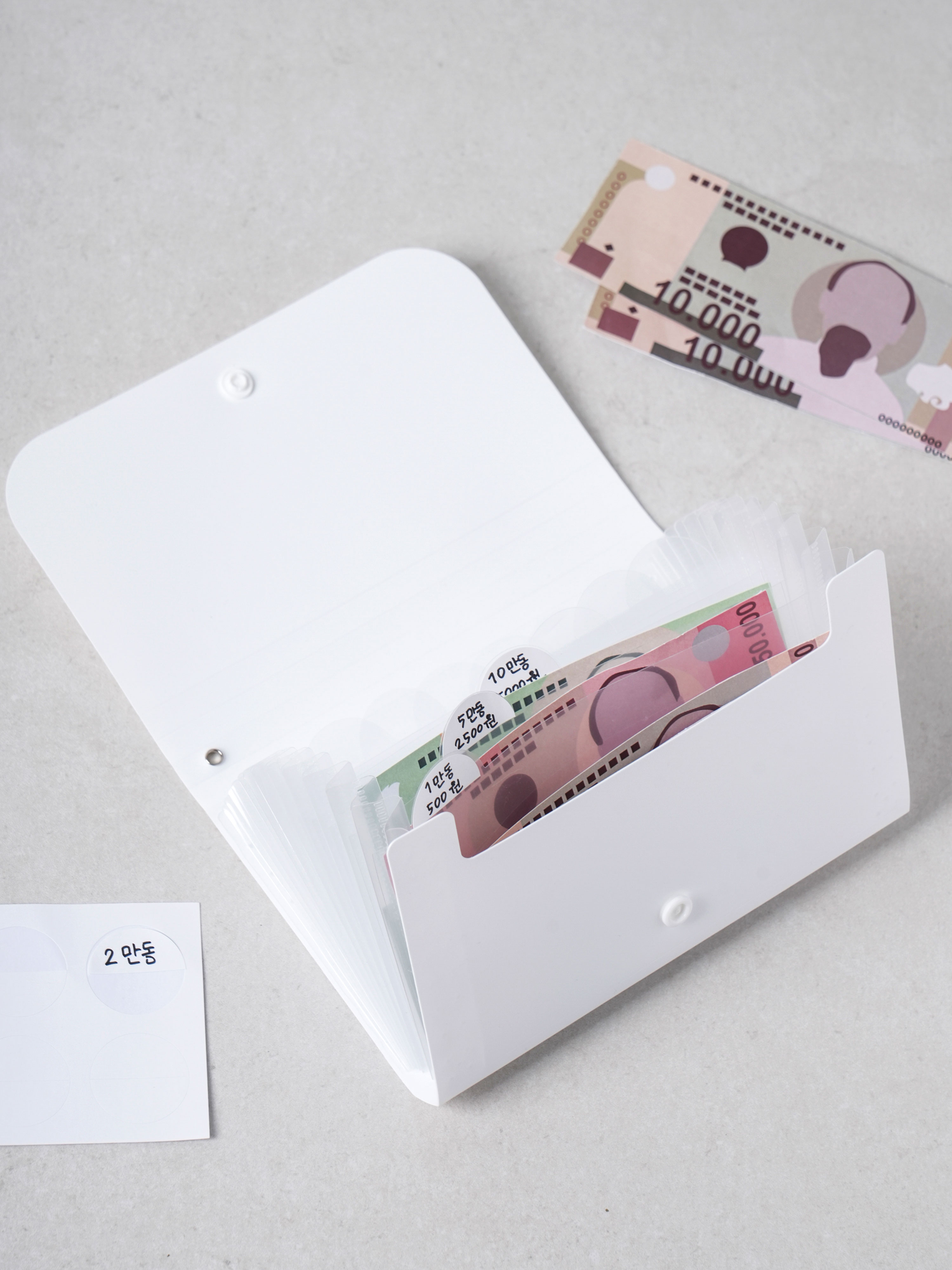 13-pocket mini section file