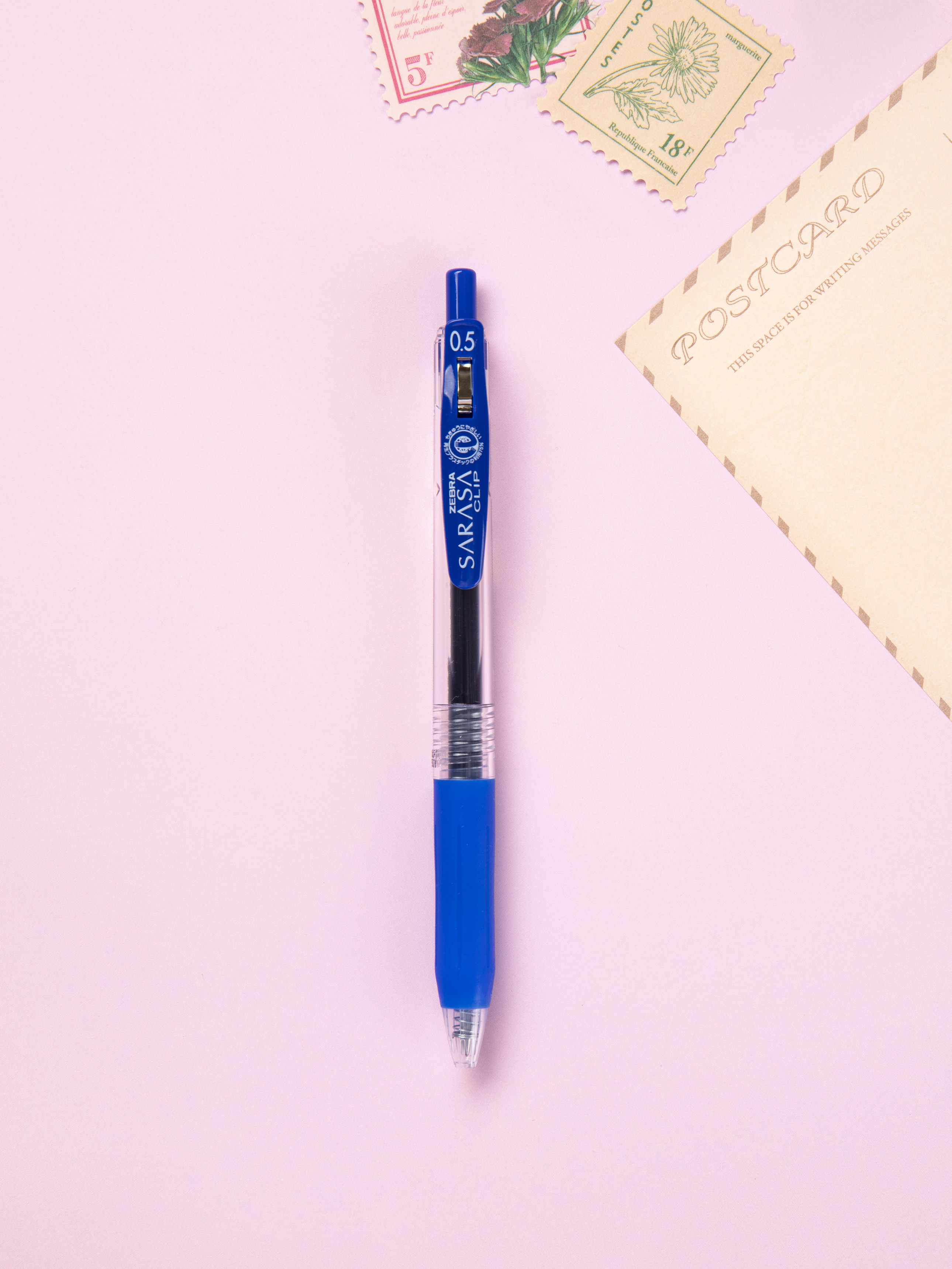 Sarasa clip ballpoint pen 0.5 mm blue