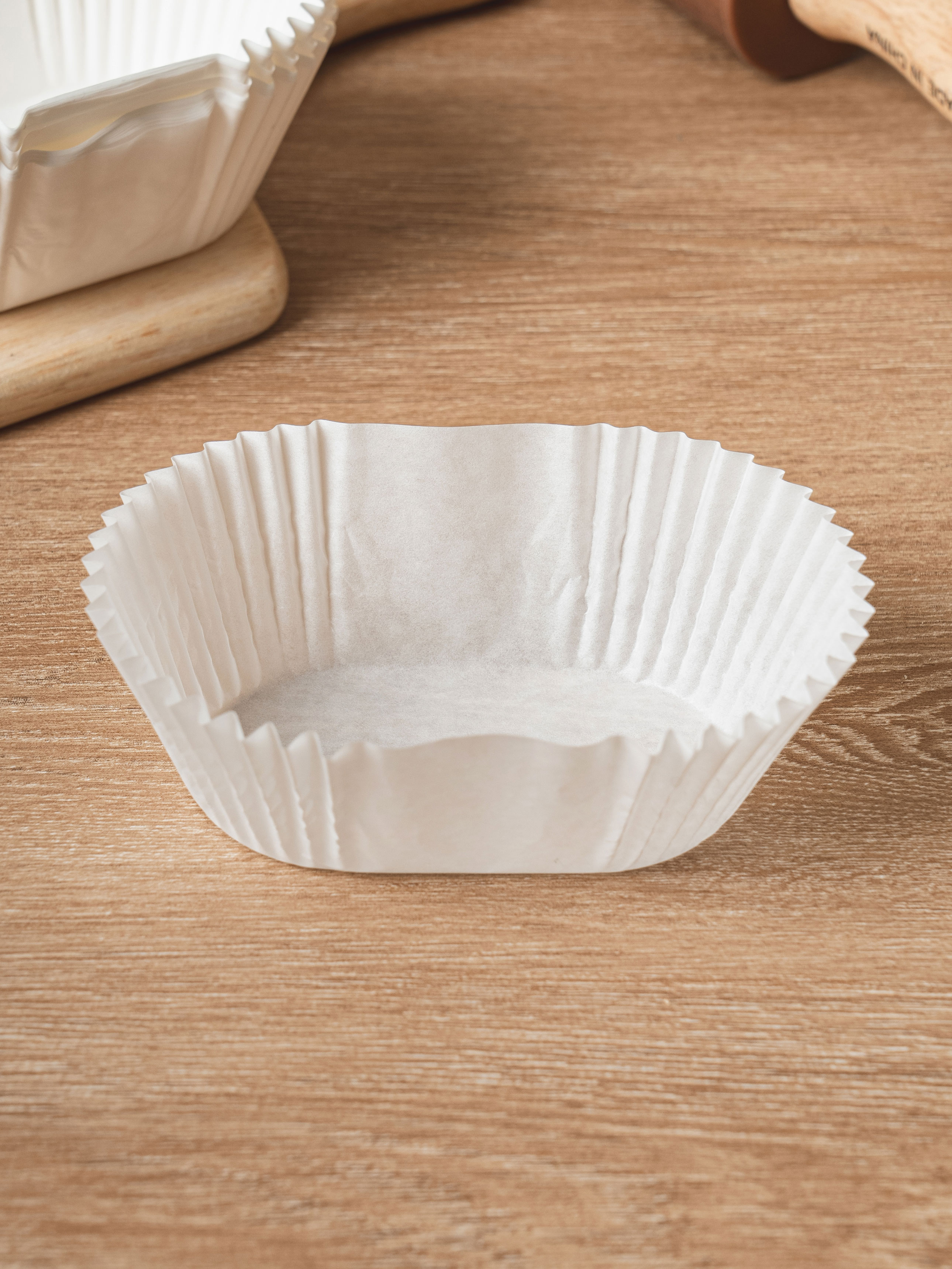 Oval parchment paper cups 11.5 cm, 40 sheets