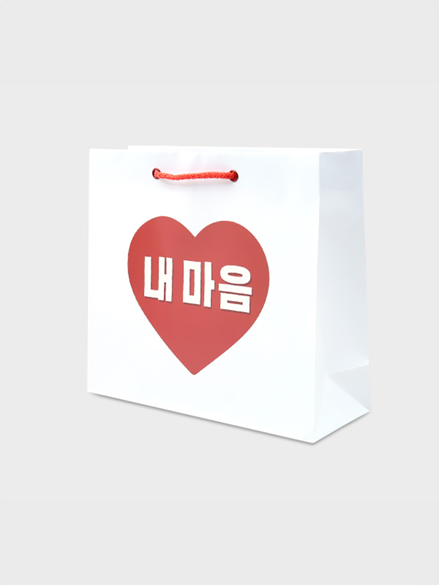 retro style rectangular shopping bag