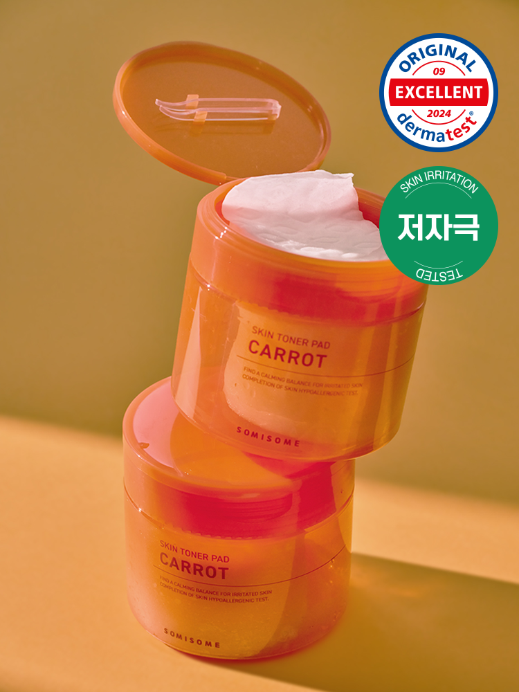Somisome Carrot Calming Pads 40 pieces