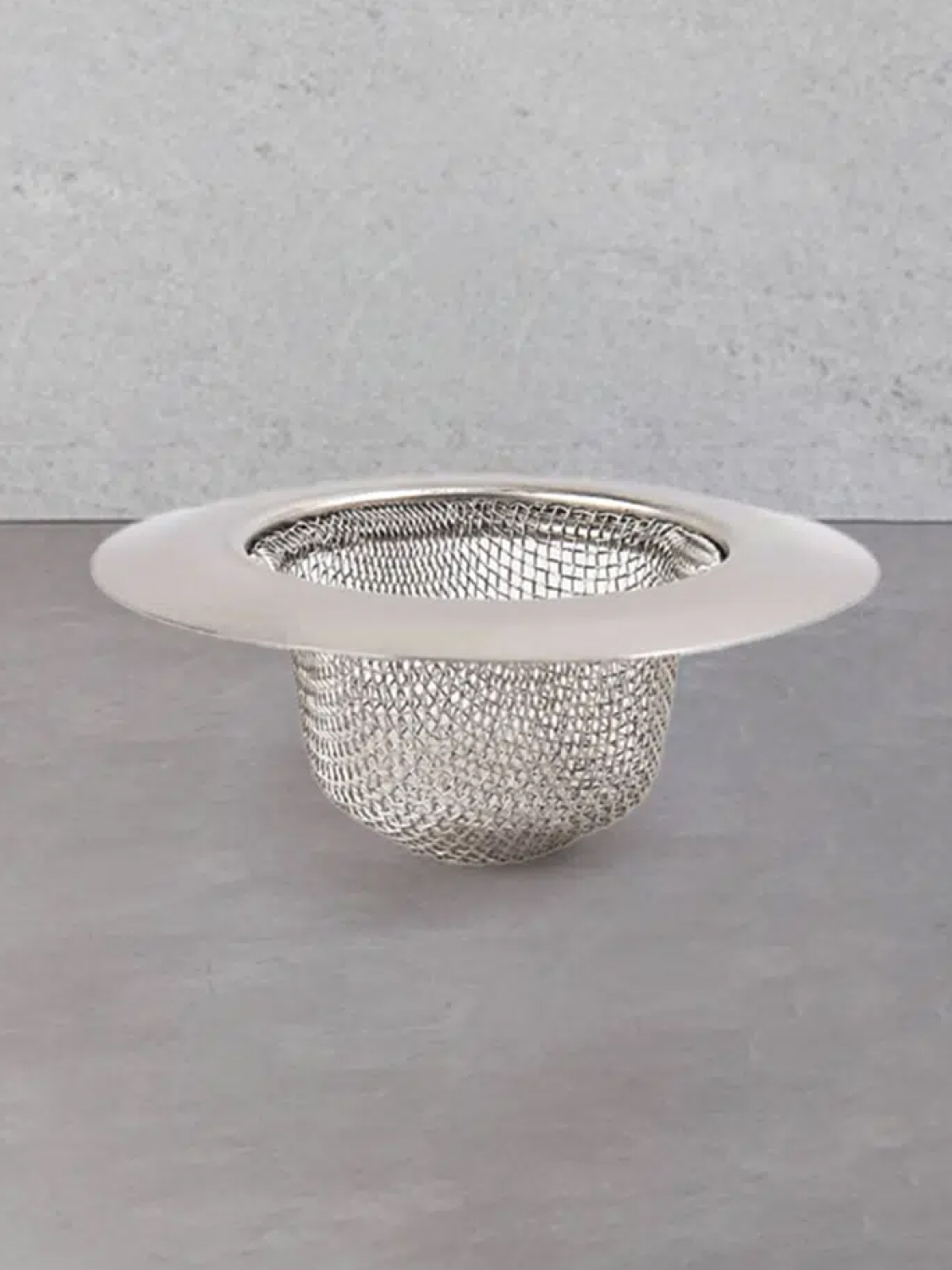 Stainless steel drain net for bathtub