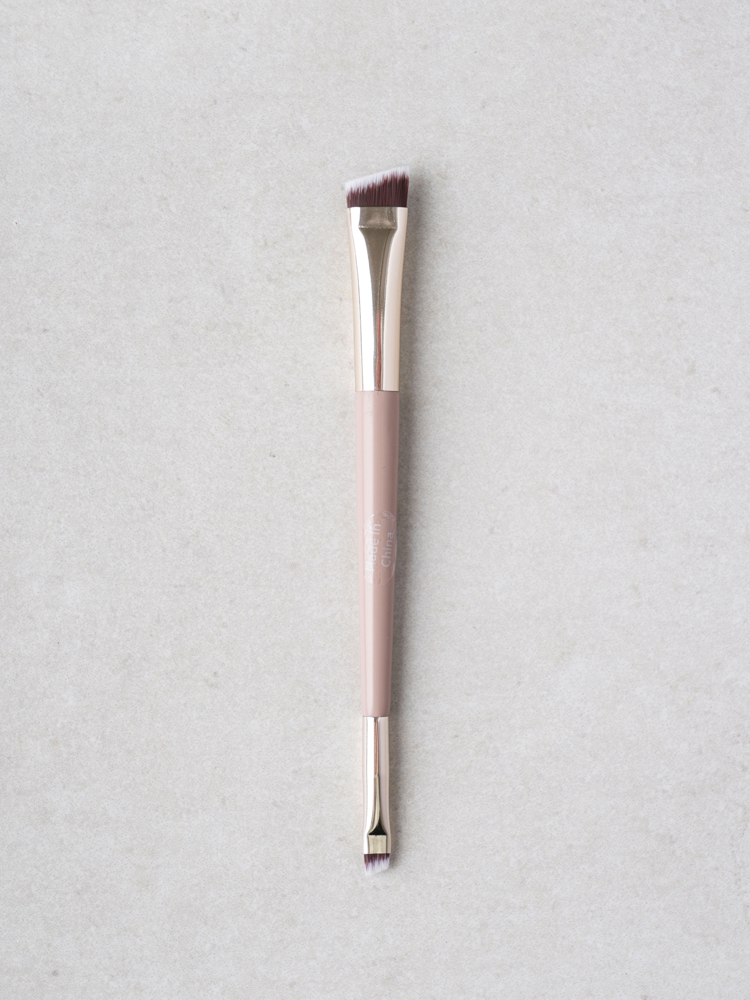 Diagonal dual brush