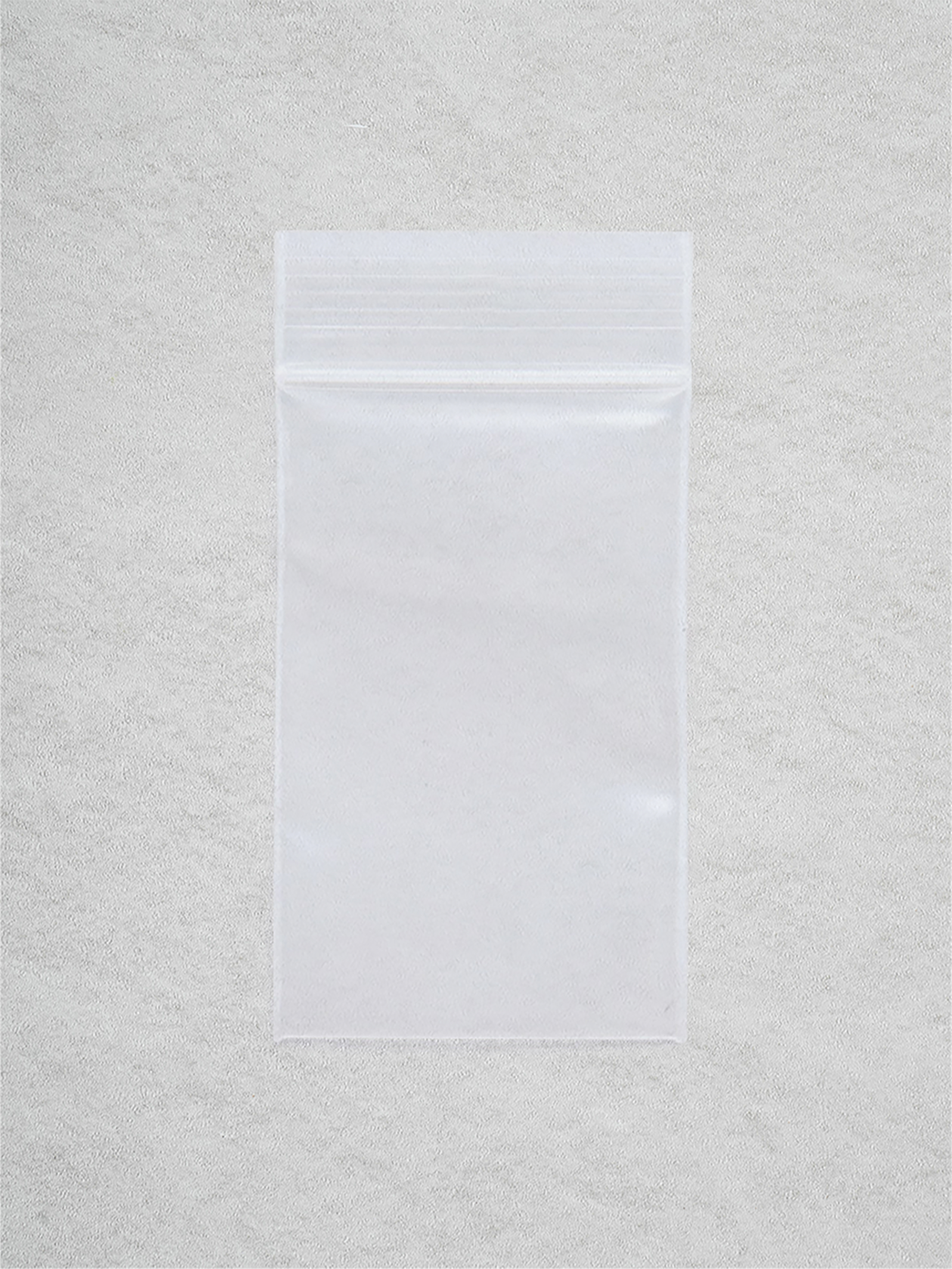 Transparent zipper bag 5X8cm 85 sheets