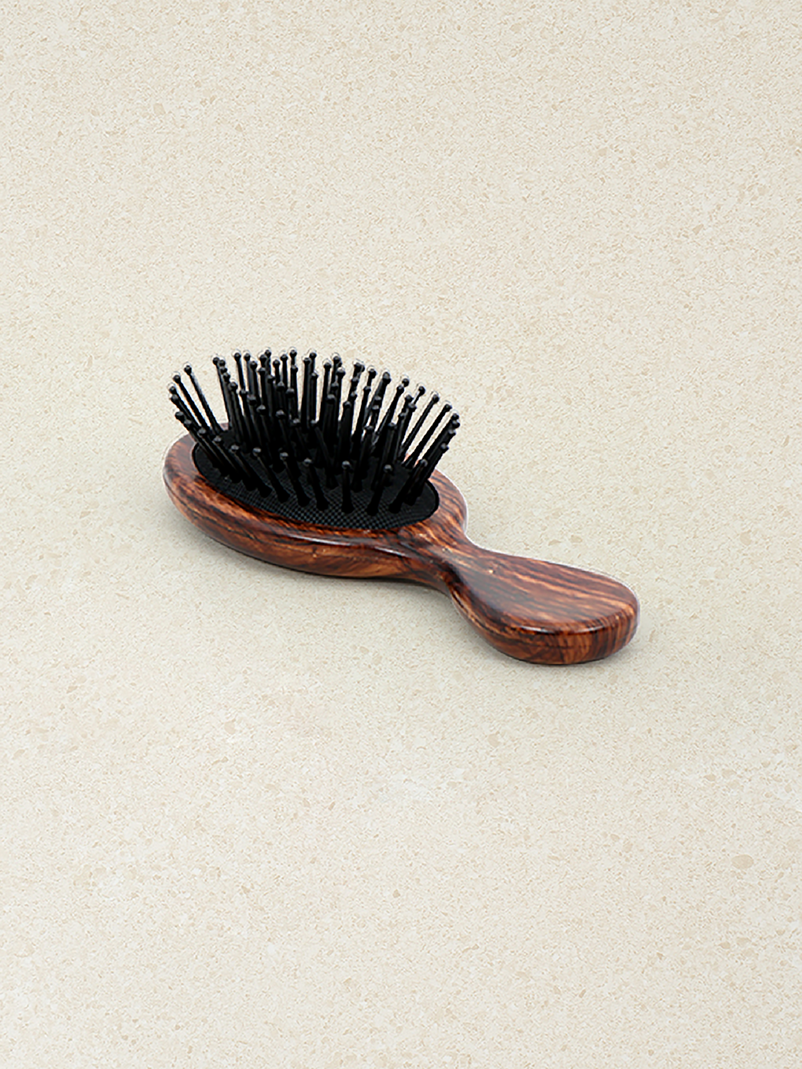 mini wooden cushion brush