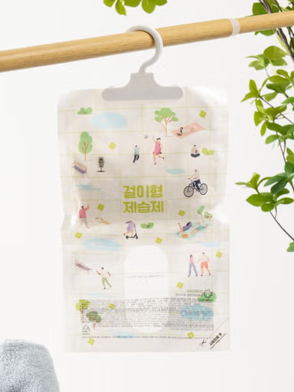 Hanging dehumidifier 200 g (white musk scent)